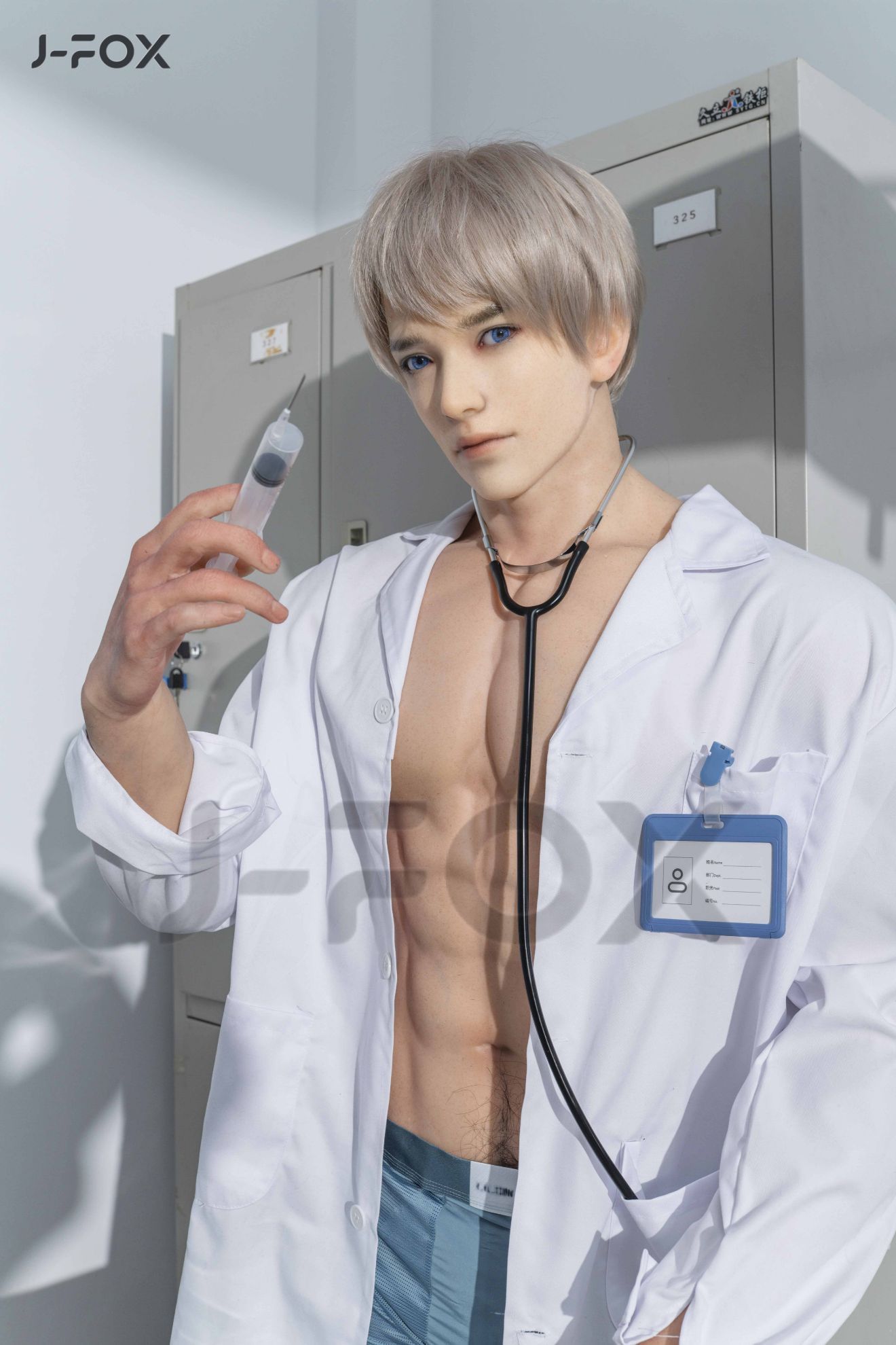 Picture of J-fox 184cm Private Doctor Silicone Male Sex Doll