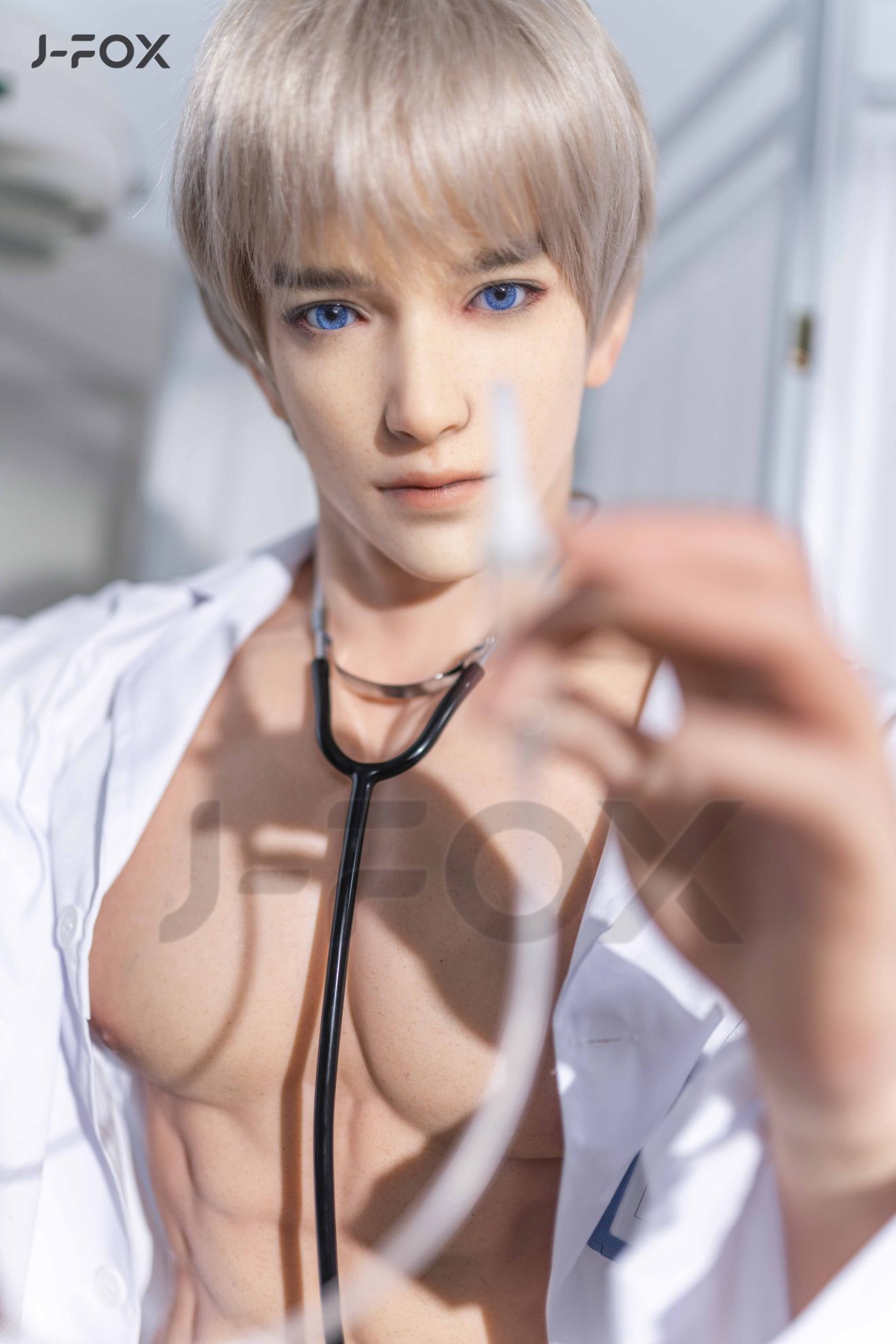 Picture of J-fox 184cm Private Doctor Silicone Male Sex Doll