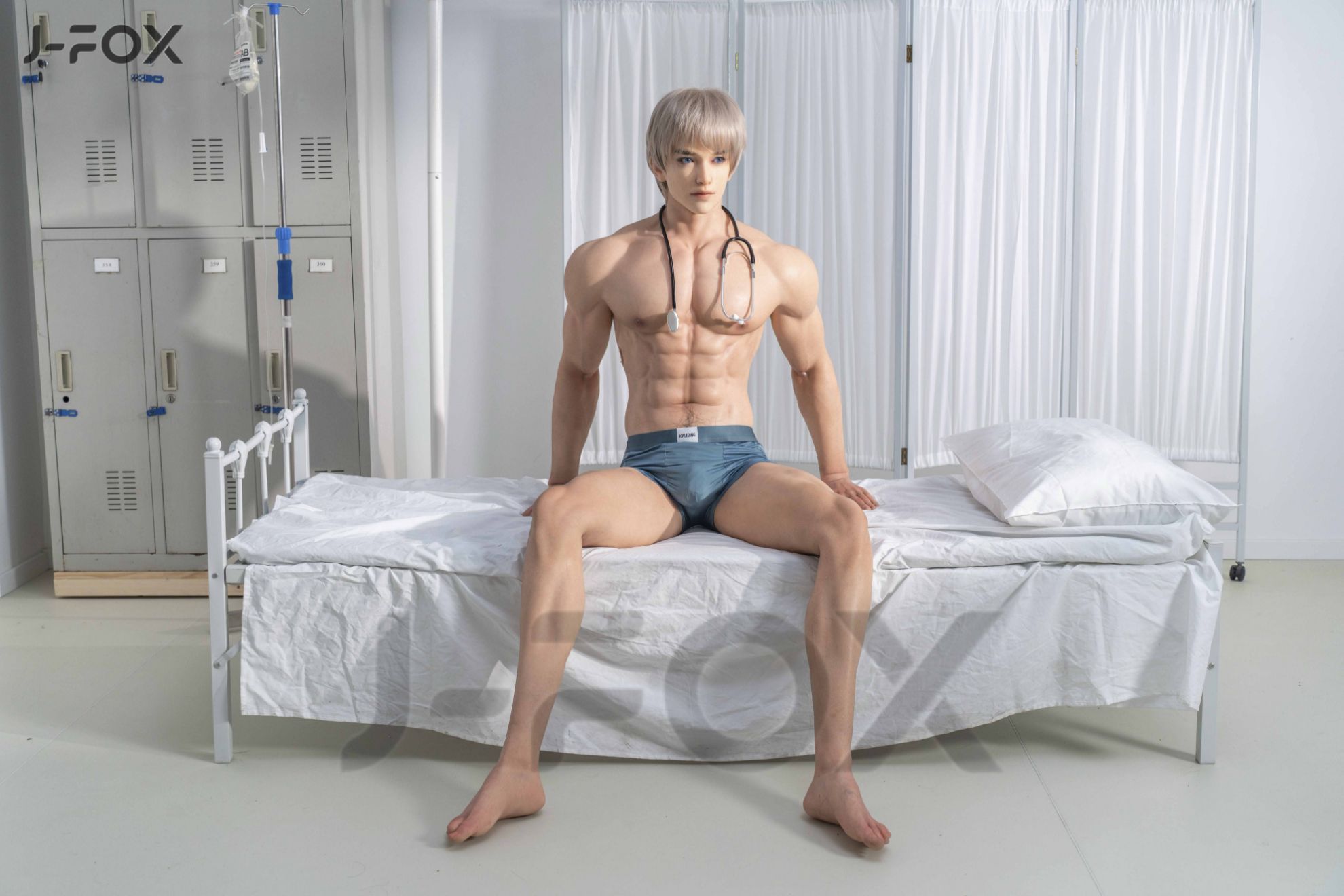 Picture of J-fox 184cm Private Doctor Silicone Male Sex Doll