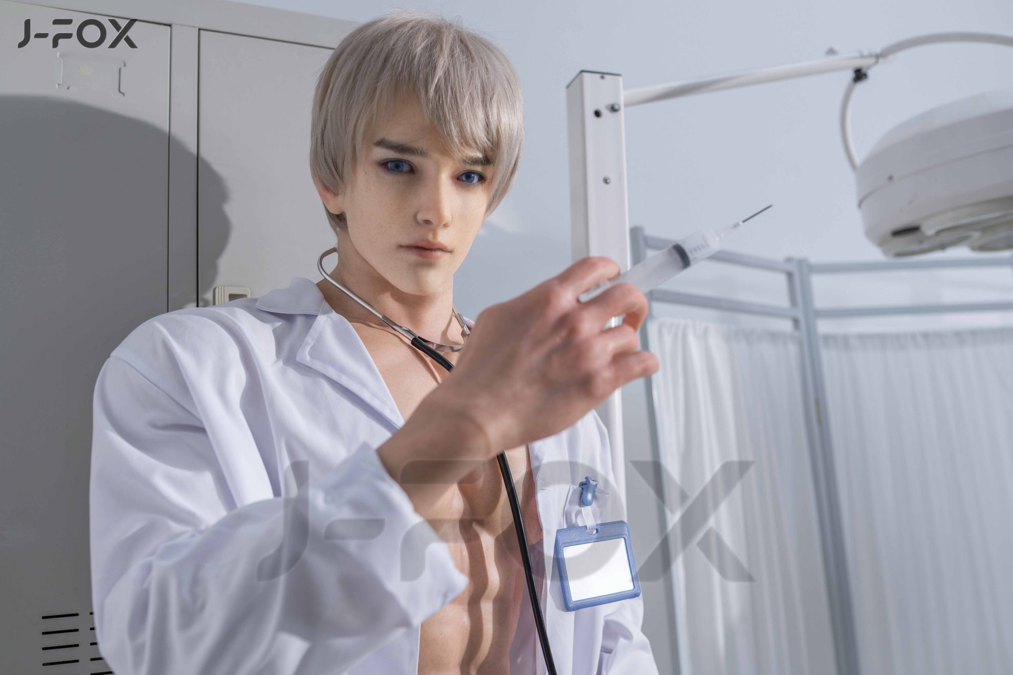 Picture of J-fox 184cm Private Doctor Silicone Male Sex Doll