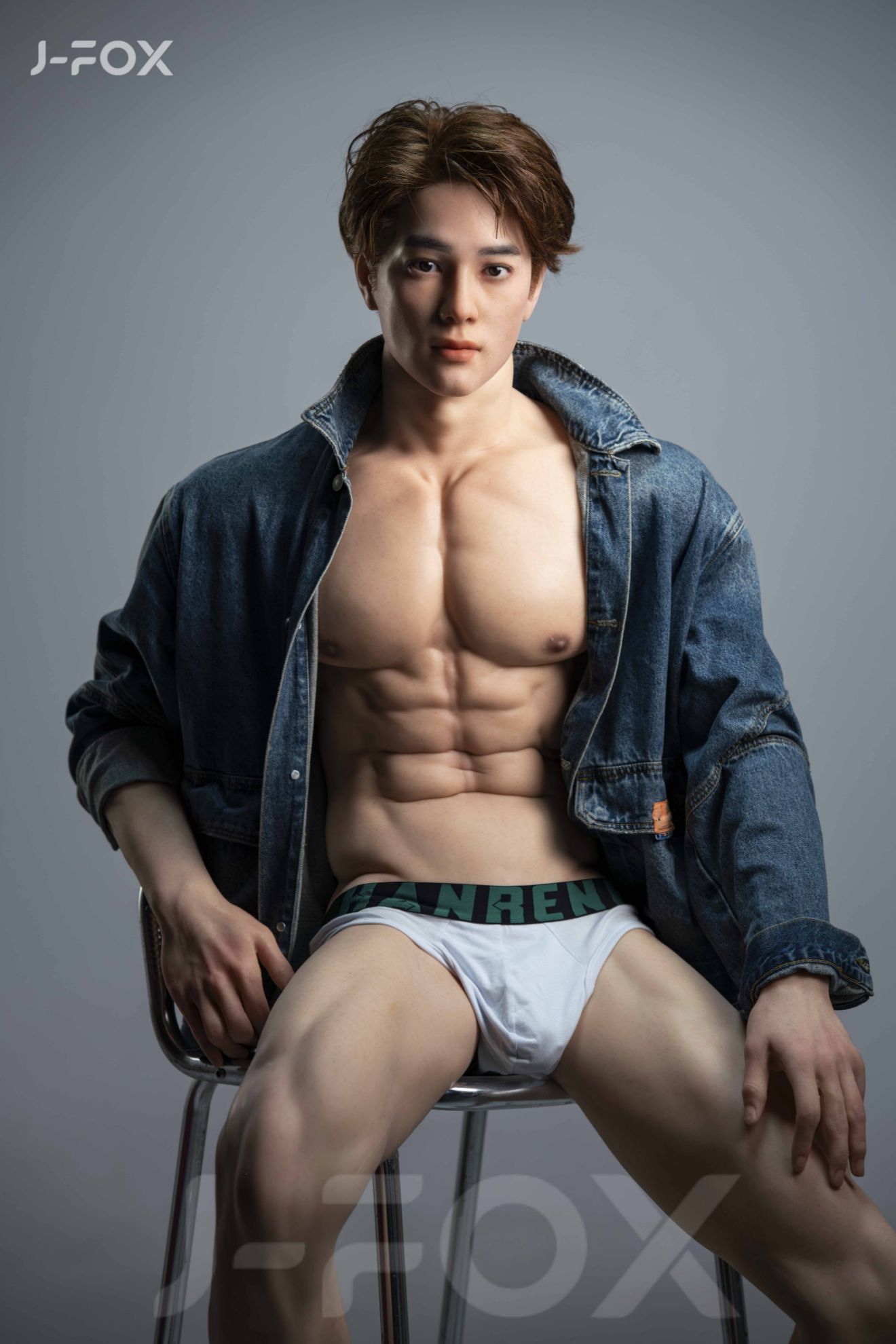 Picture of J-fox 184cm College Guy Silicone Male Sex Doll