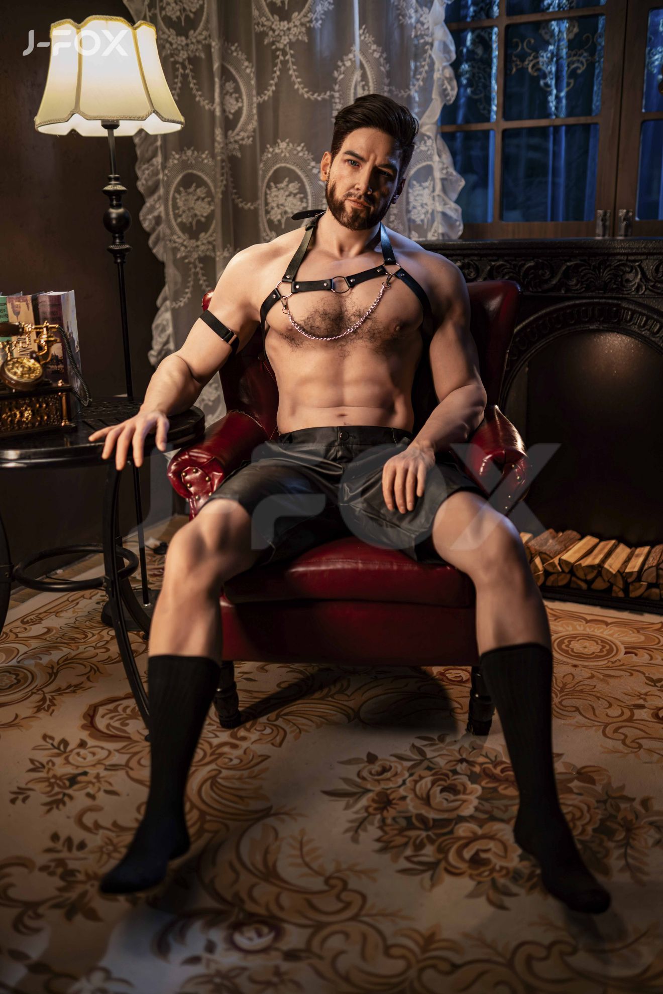 Picture of J-fox 180cm Bondage Male Silicone Sex Doll