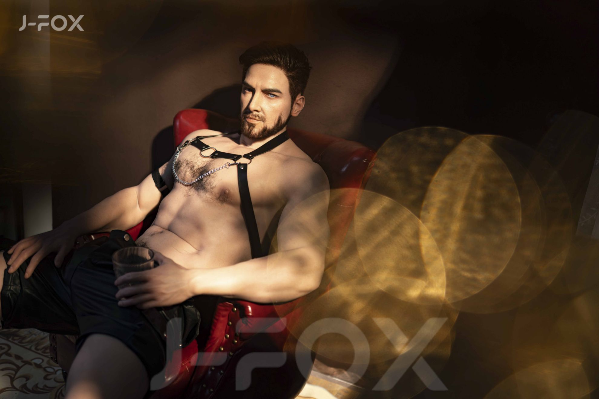 Picture of J-fox 180cm Bondage Male Silicone Sex Doll