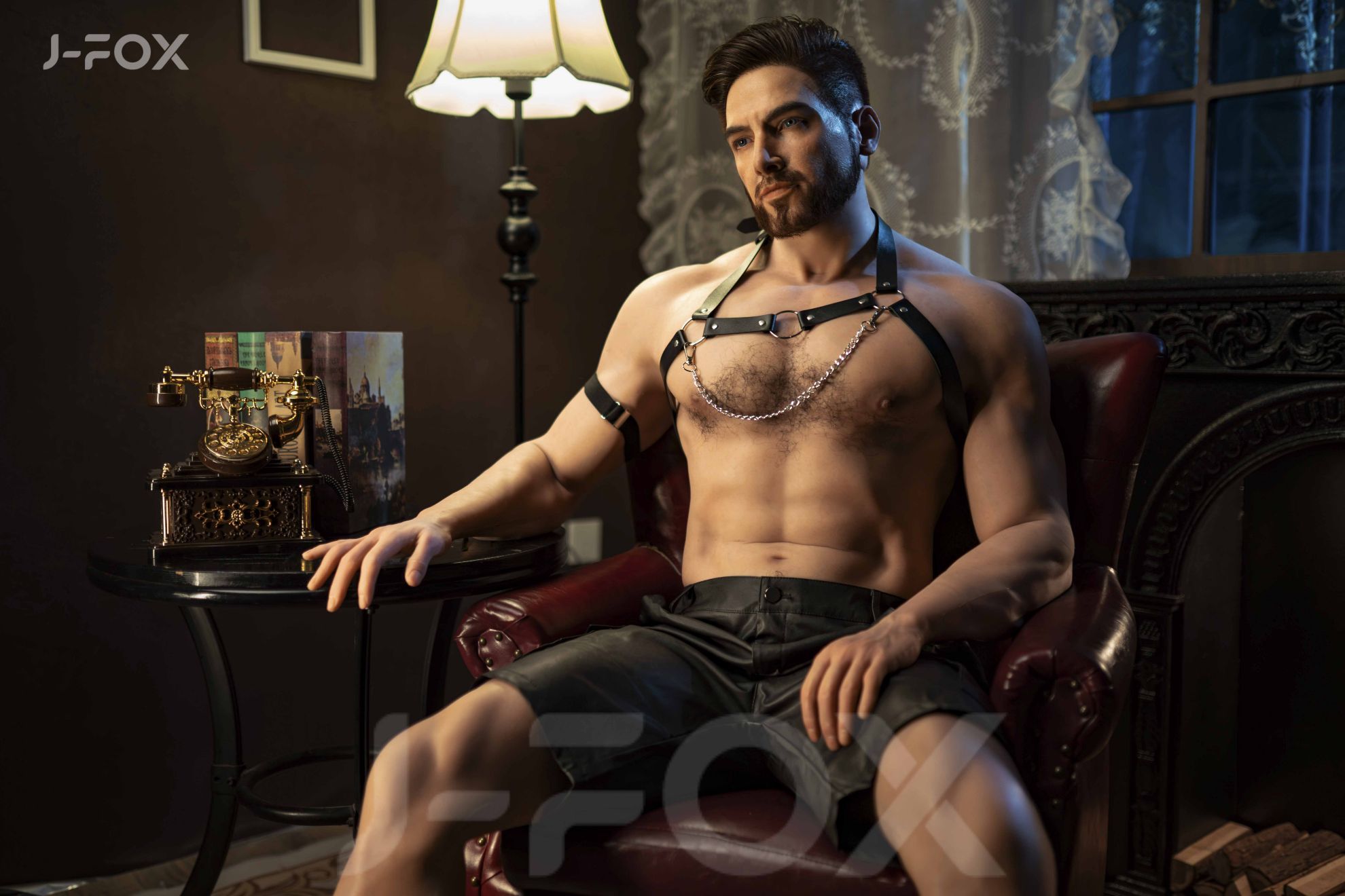 Picture of J-fox 180cm Bondage Male Silicone Sex Doll