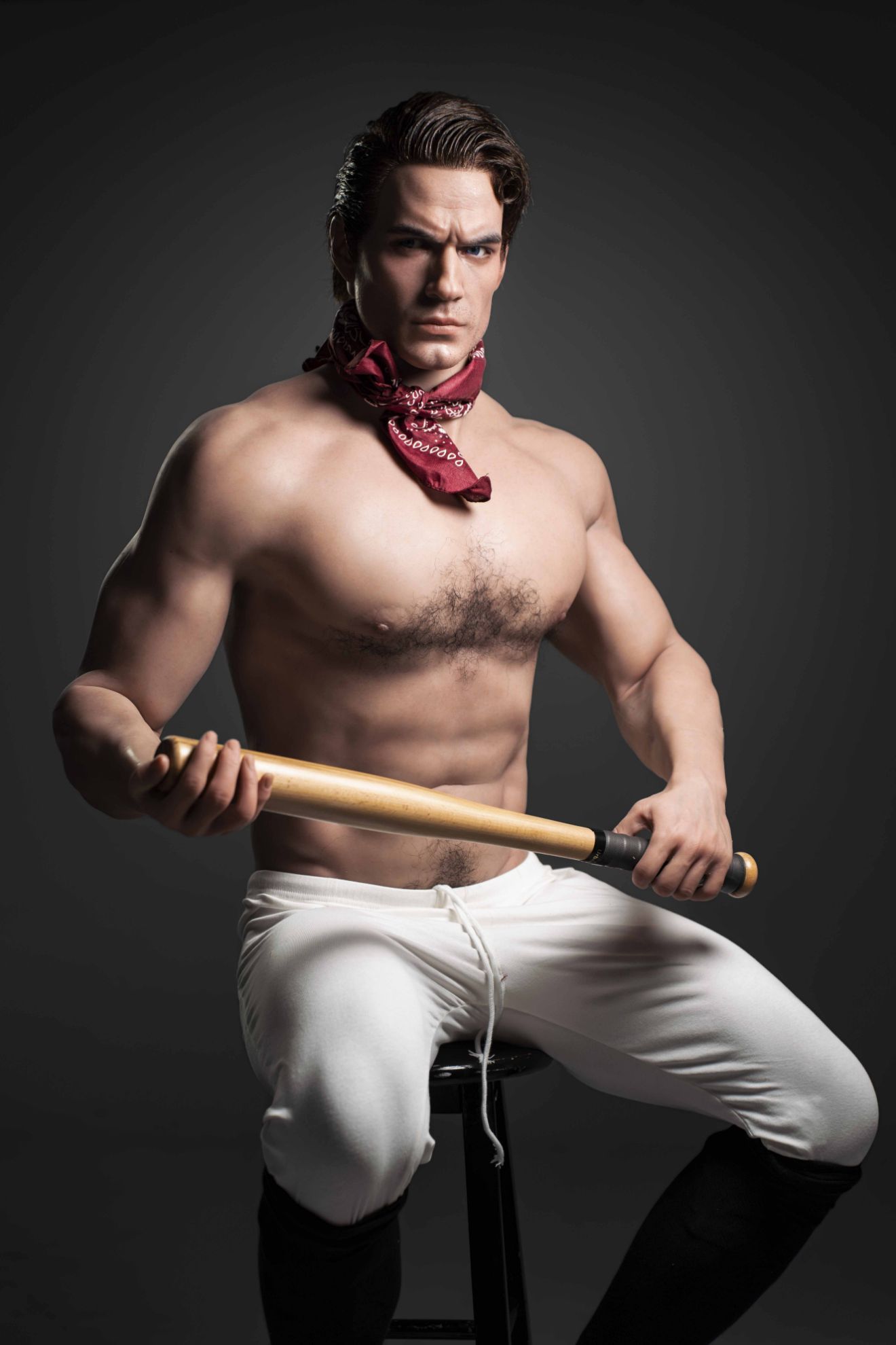 Picture of J-fox 180cm Baseball Jock Male Silicone Sex Doll