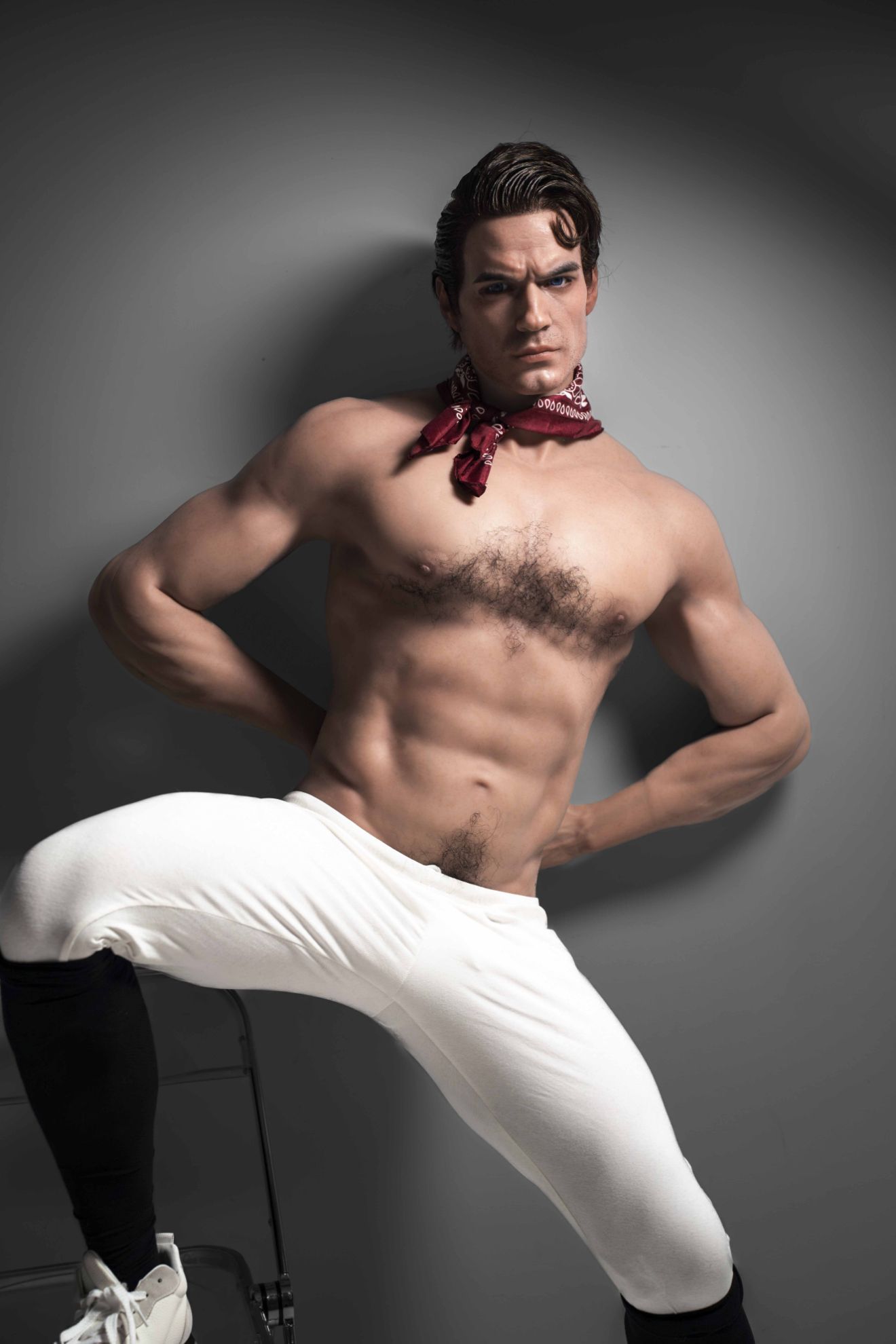 Picture of J-fox 180cm Baseball Jock Male Silicone Sex Doll