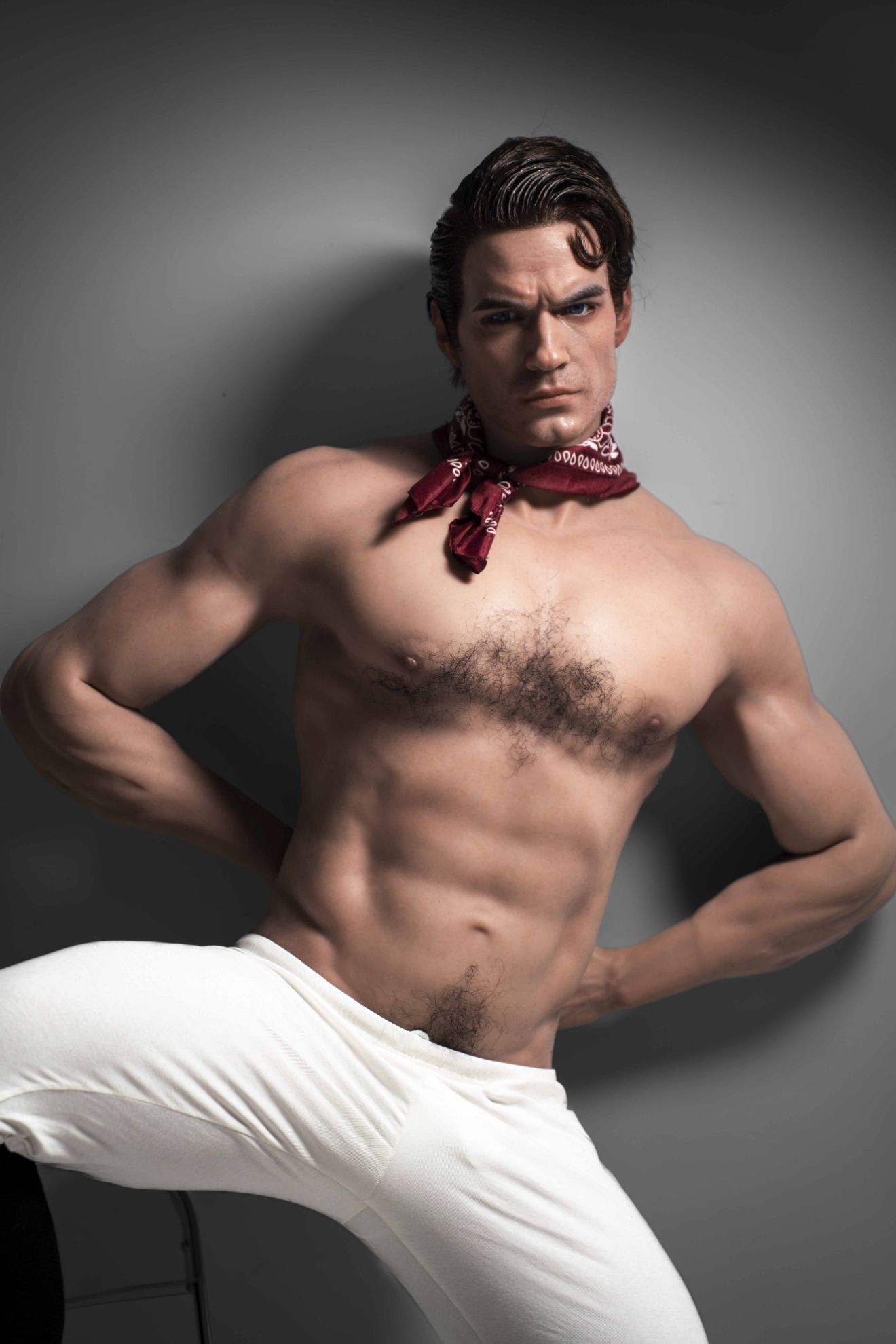 Picture of J-fox 180cm Baseball Jock Male Silicone Sex Doll