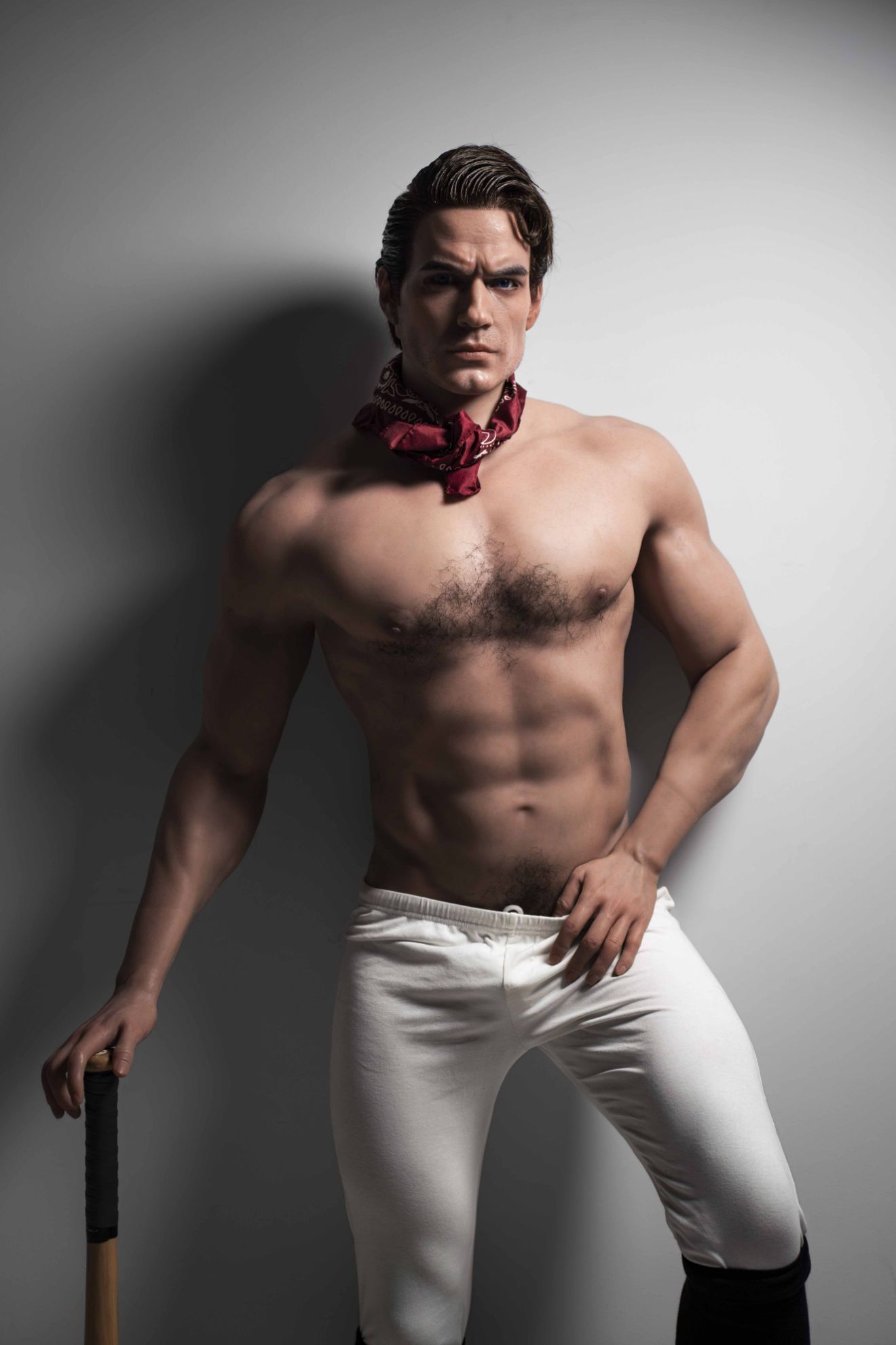 Picture of J-fox 180cm Baseball Jock Male Silicone Sex Doll