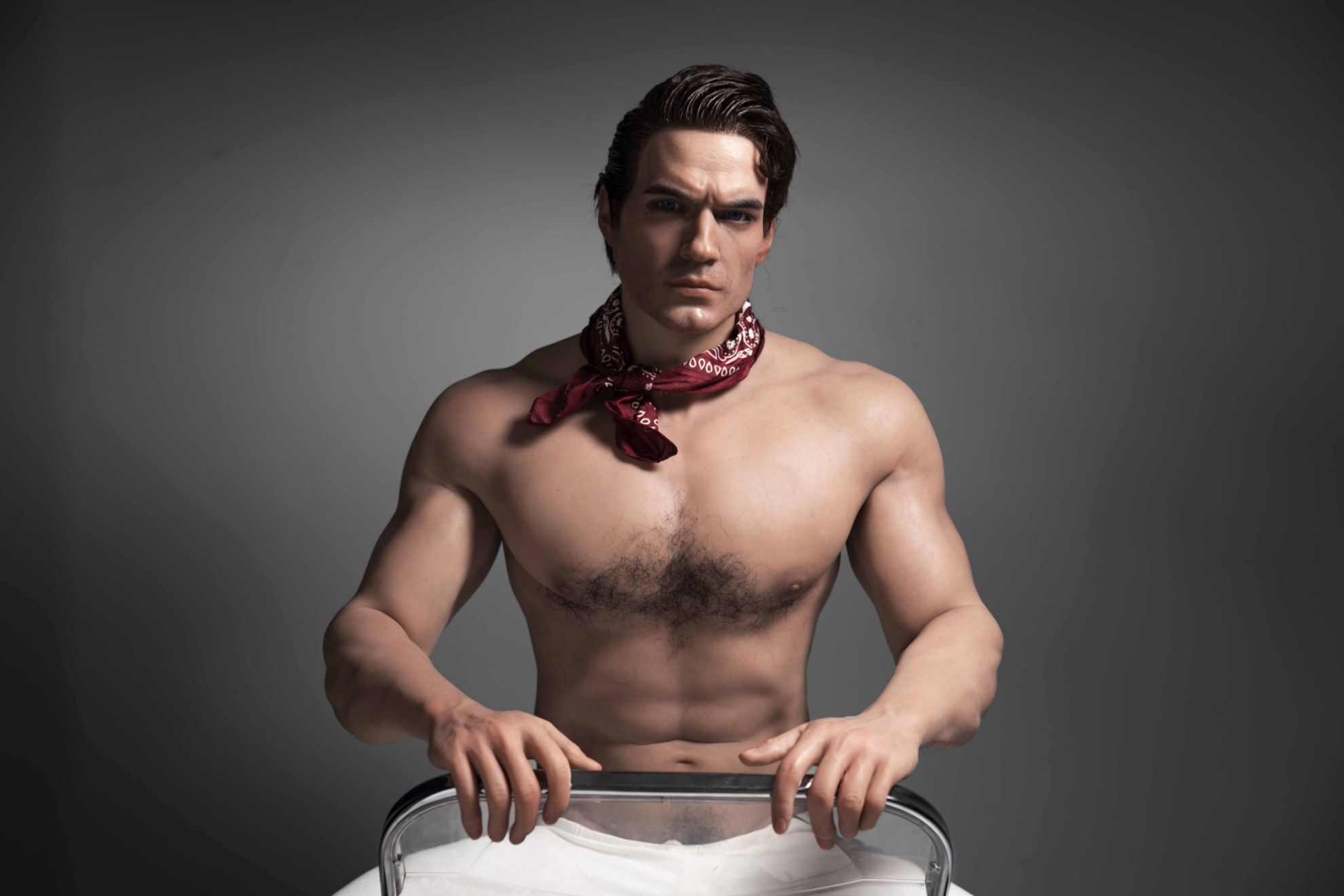 Picture of J-fox 180cm Baseball Jock Male Silicone Sex Doll