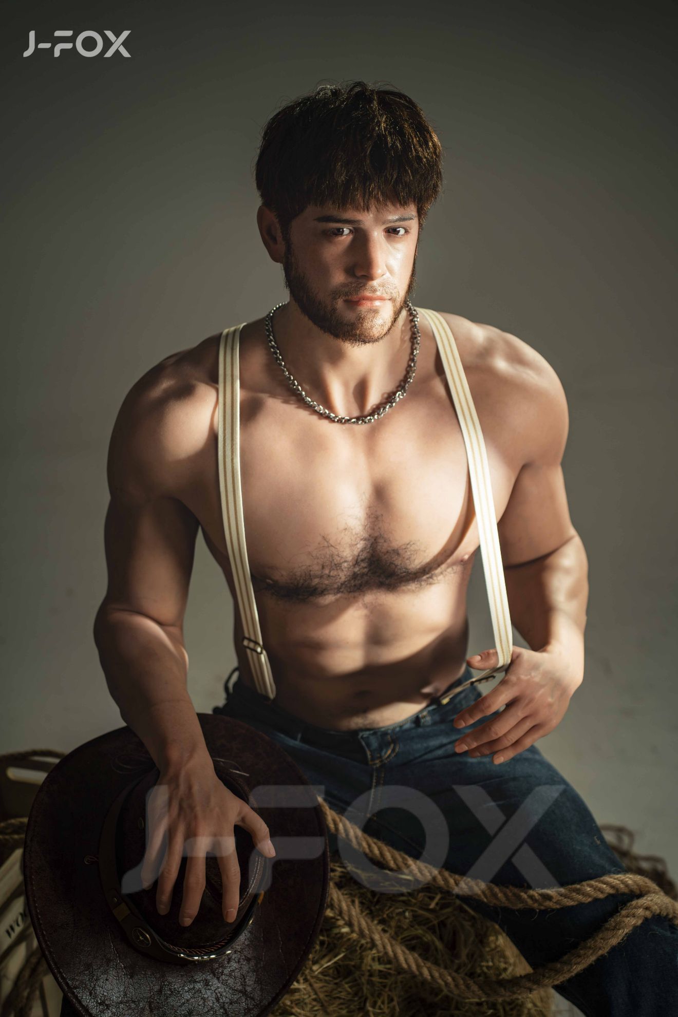Picture of J-fox 180cm Farm Boy Male Silicone Sex Doll