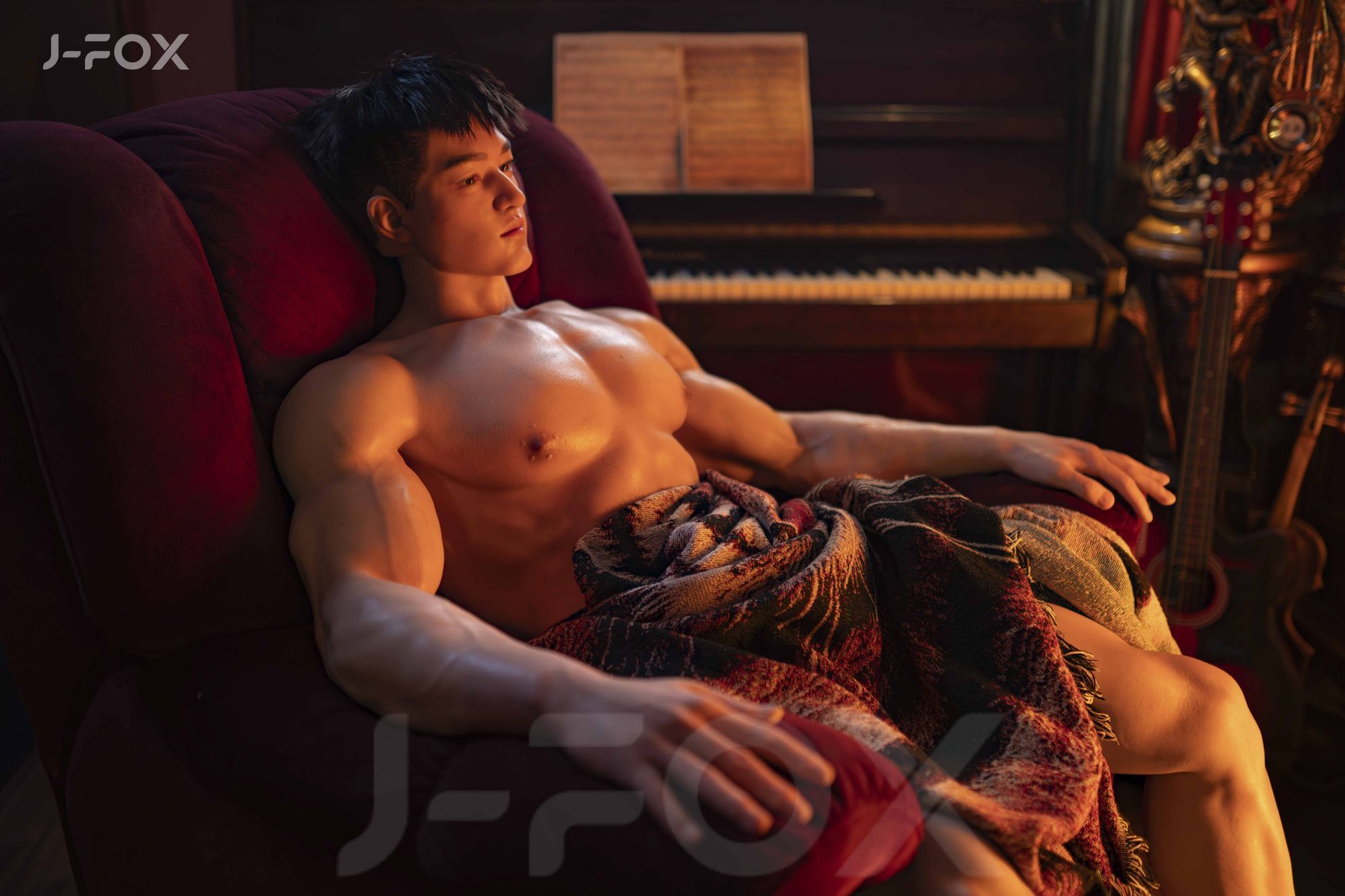 Picture of J-fox 172cm Night Bar Male Silicone Sex Doll
