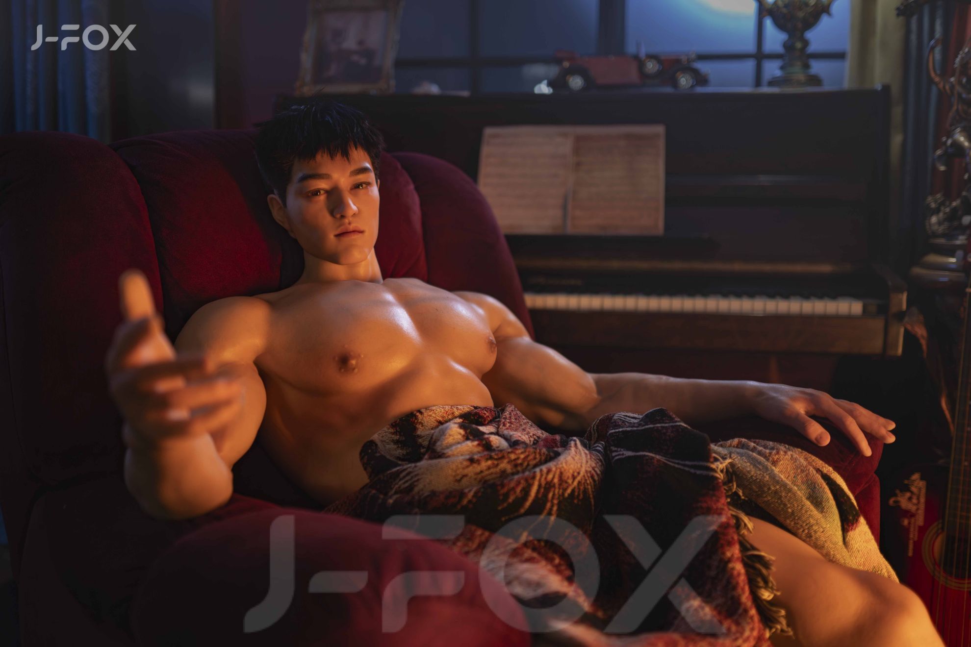 Picture of J-fox 172cm Night Bar Male Silicone Sex Doll