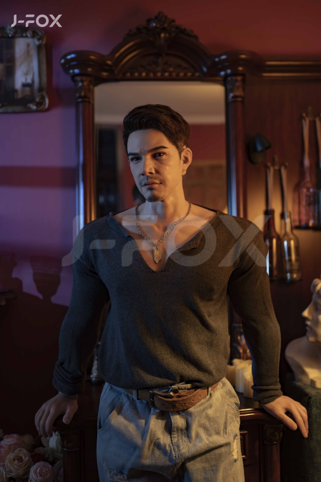 Picture of J-fox 172cm Modern Gentle Male Silicone Sex Doll