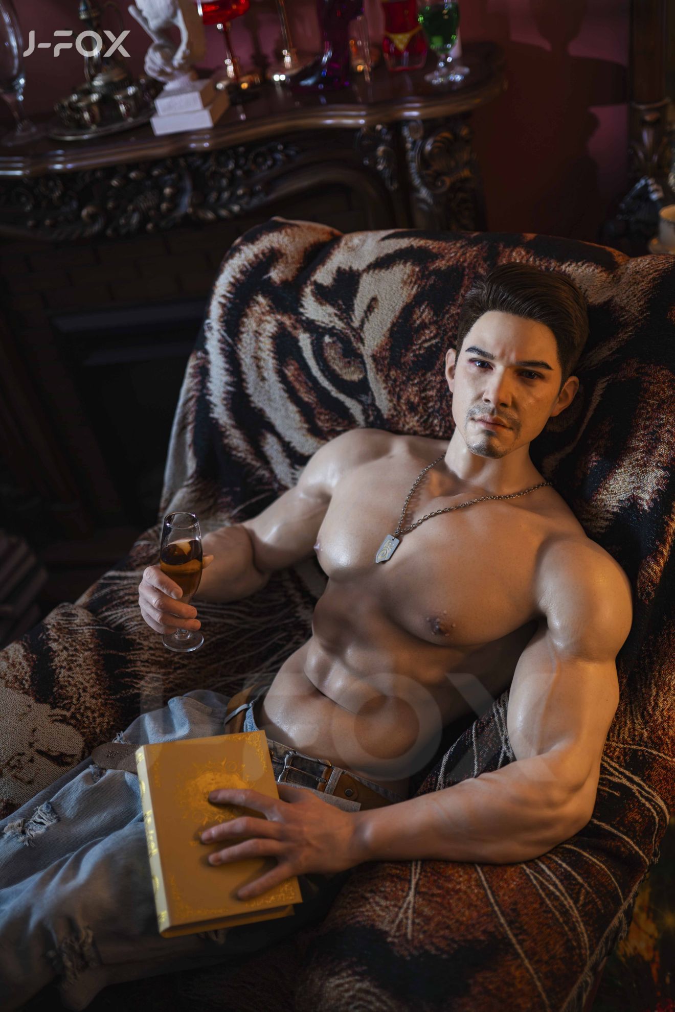 Picture of J-fox 172cm Modern Gentle Male Silicone Sex Doll