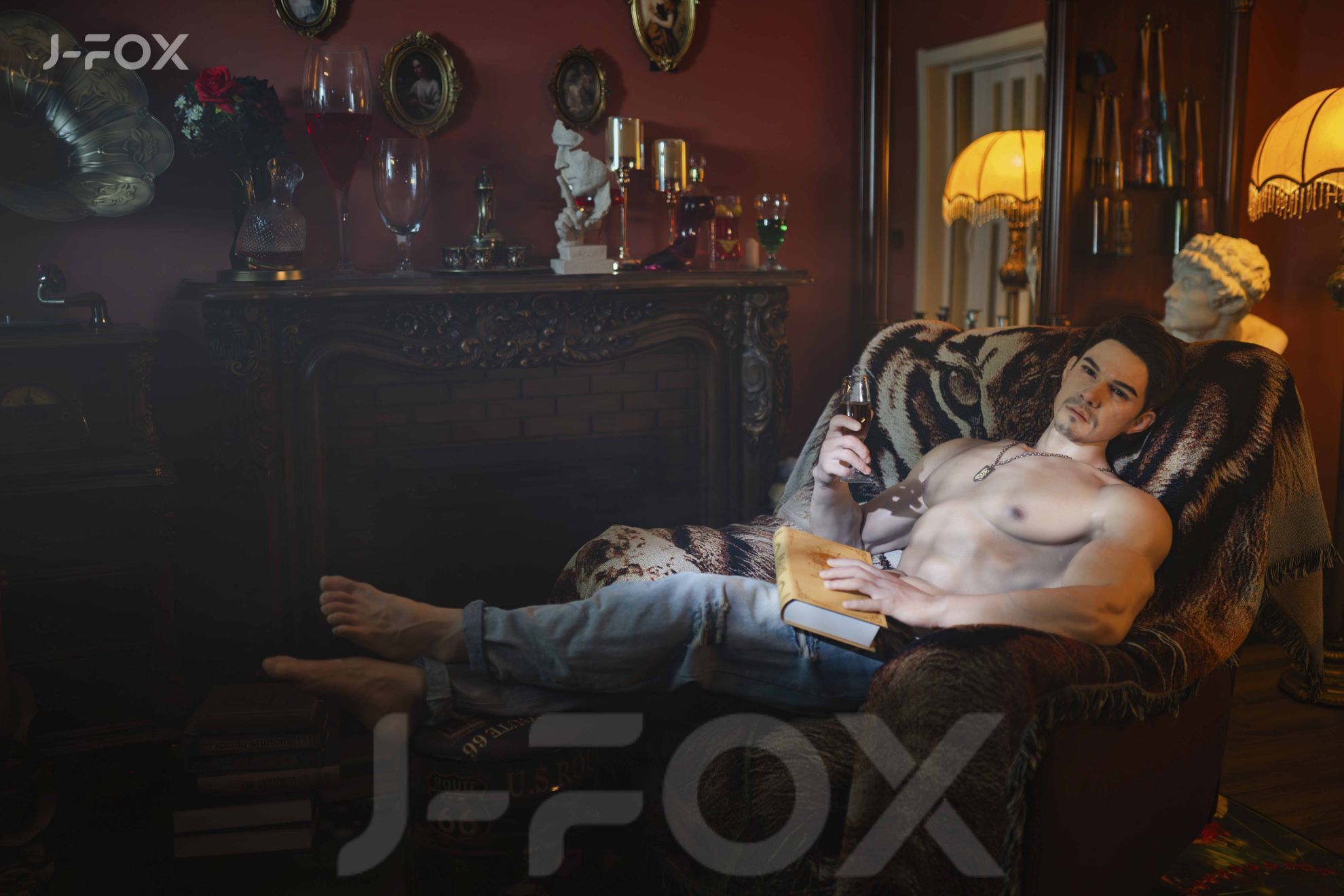 Picture of J-fox 172cm Modern Gentle Male Silicone Sex Doll