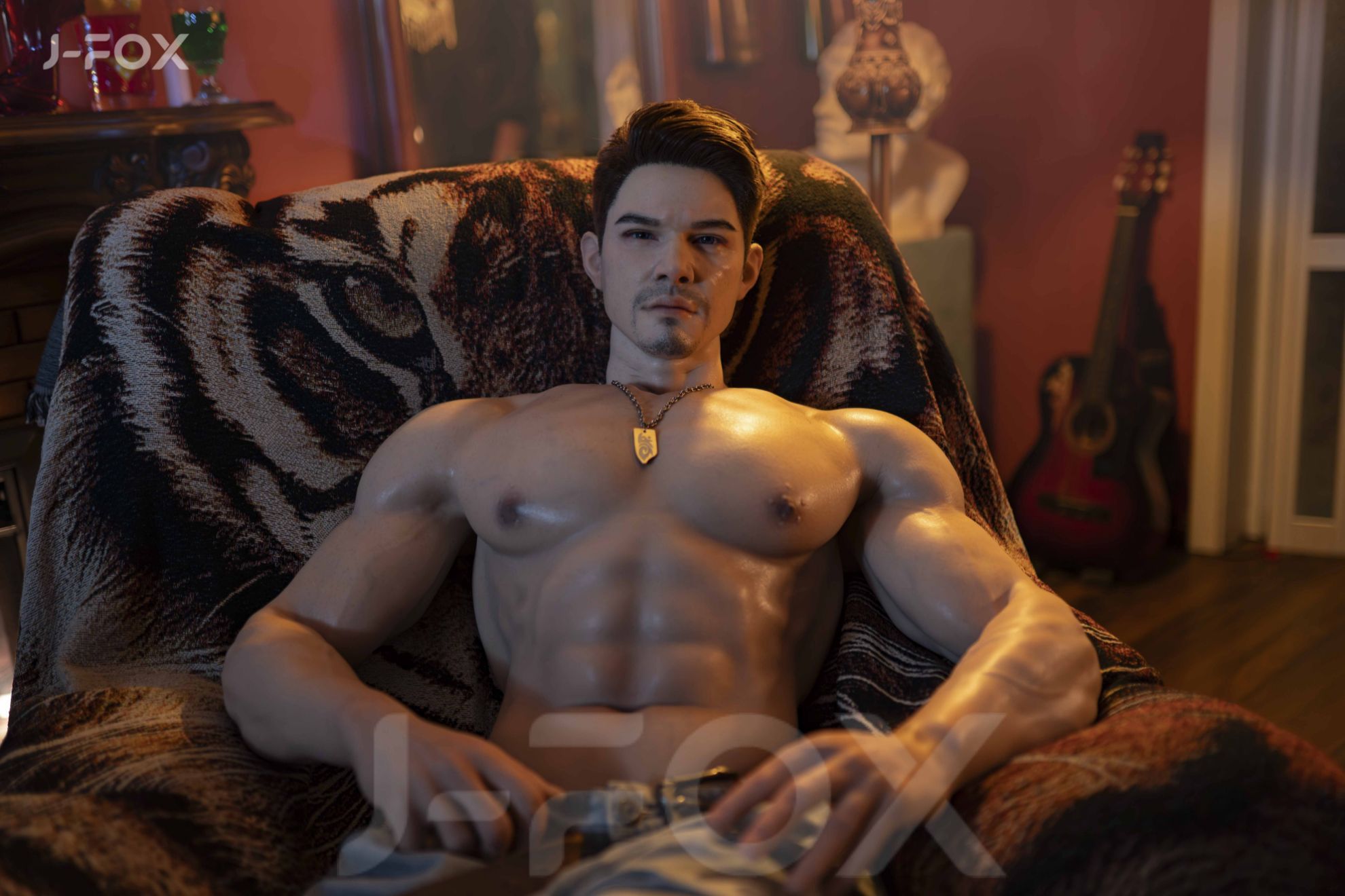 Picture of J-fox 172cm Modern Gentle Male Silicone Sex Doll