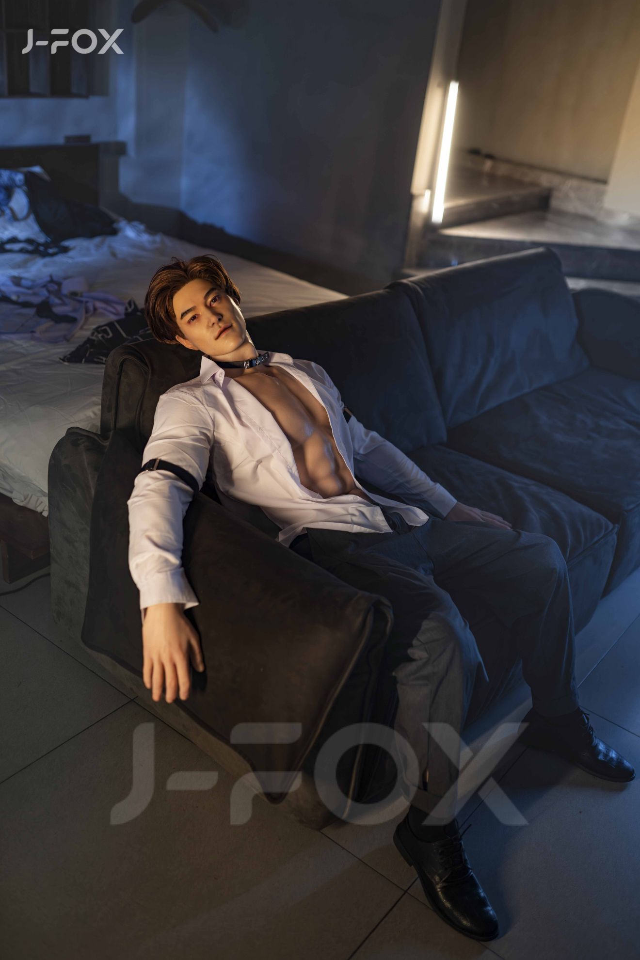 Picture of J-fox 172cm Male Driver Silicone Sex Doll