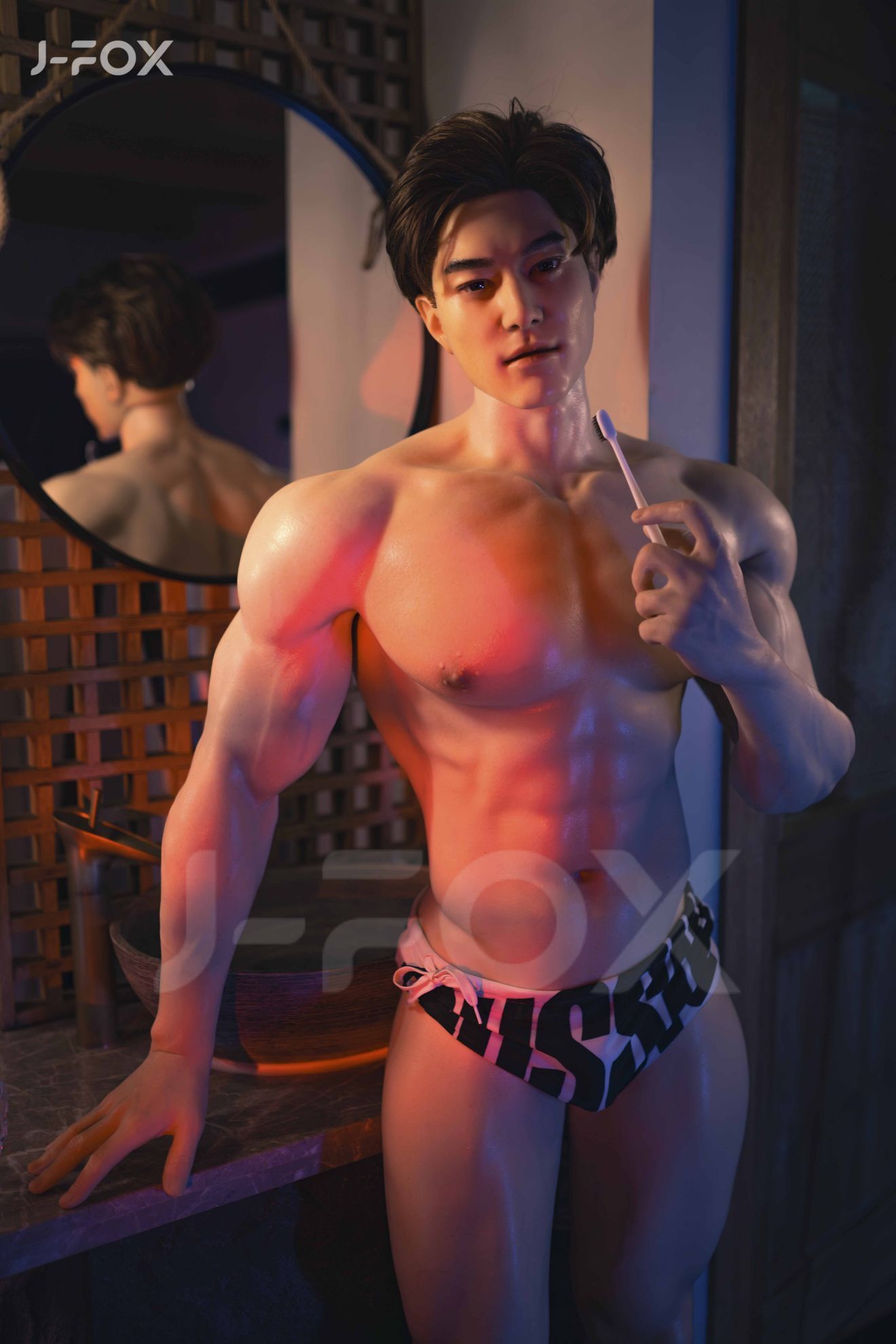Picture of J-fox 172cm Male Driver Silicone Sex Doll
