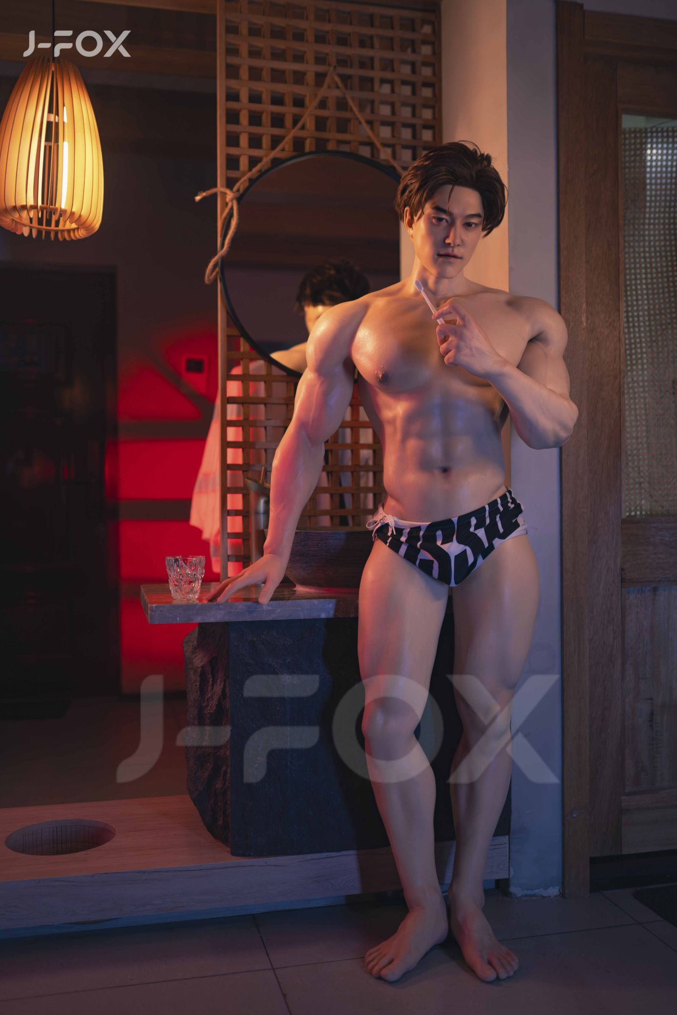 Picture of J-fox 172cm Male Driver Silicone Sex Doll
