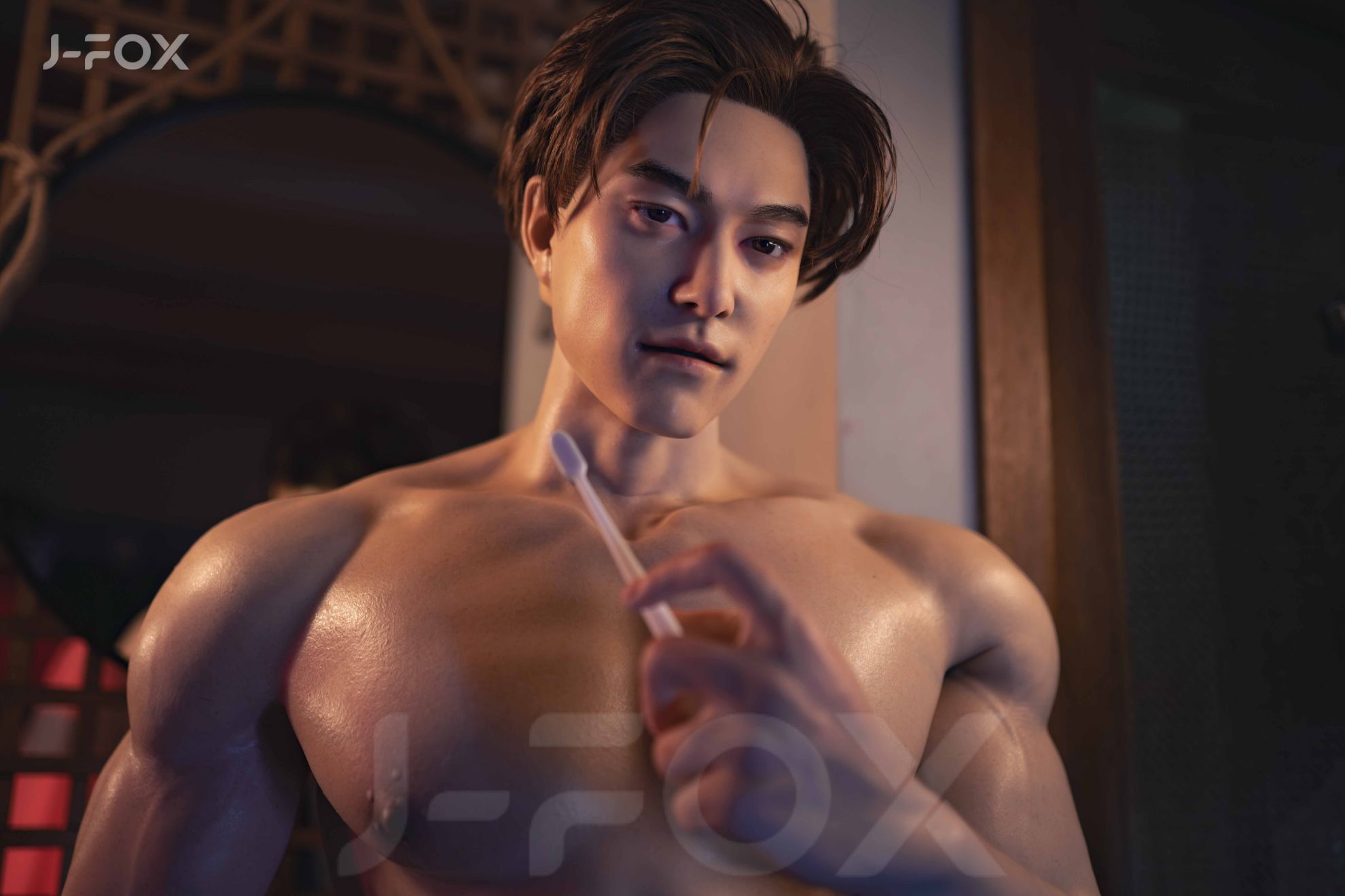 Picture of J-fox 172cm Male Driver Silicone Sex Doll