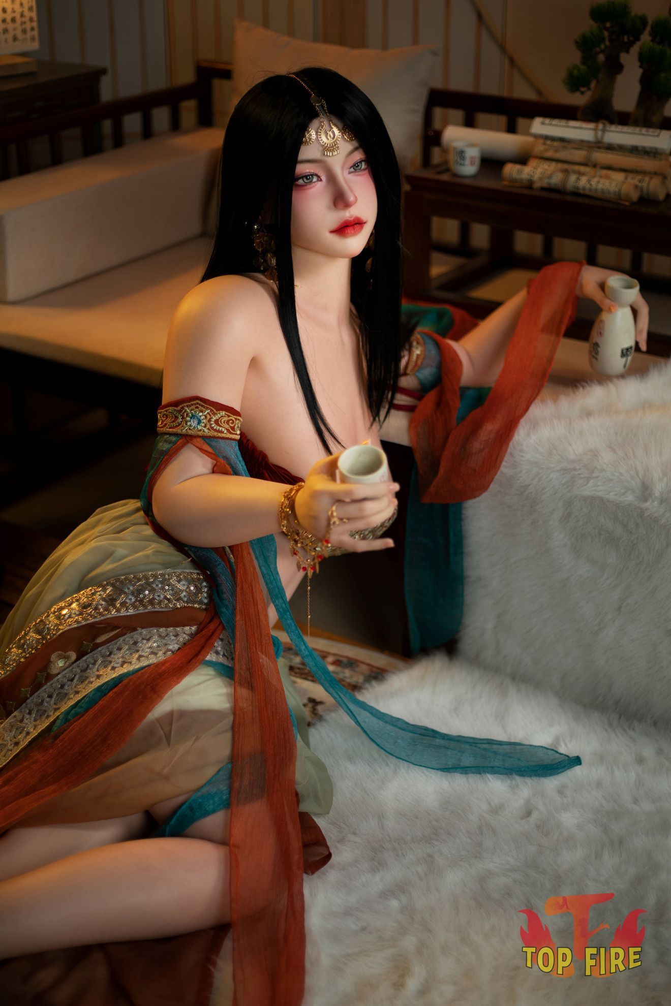 Picture of Top Fire Doll | 160cm/5ft3 Ultra Light Aria 160cm(5.25') T67# F-CUP Full Silicone Sex Doll