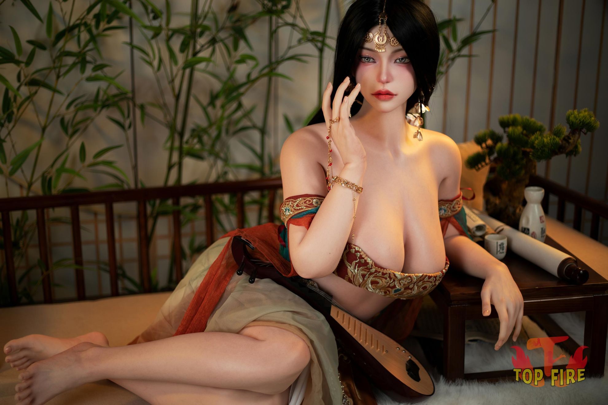 Picture of Top Fire Doll | 160cm/5ft3 Ultra Light Aria 160cm(5.25') T67# F-CUP Full Silicone Sex Doll