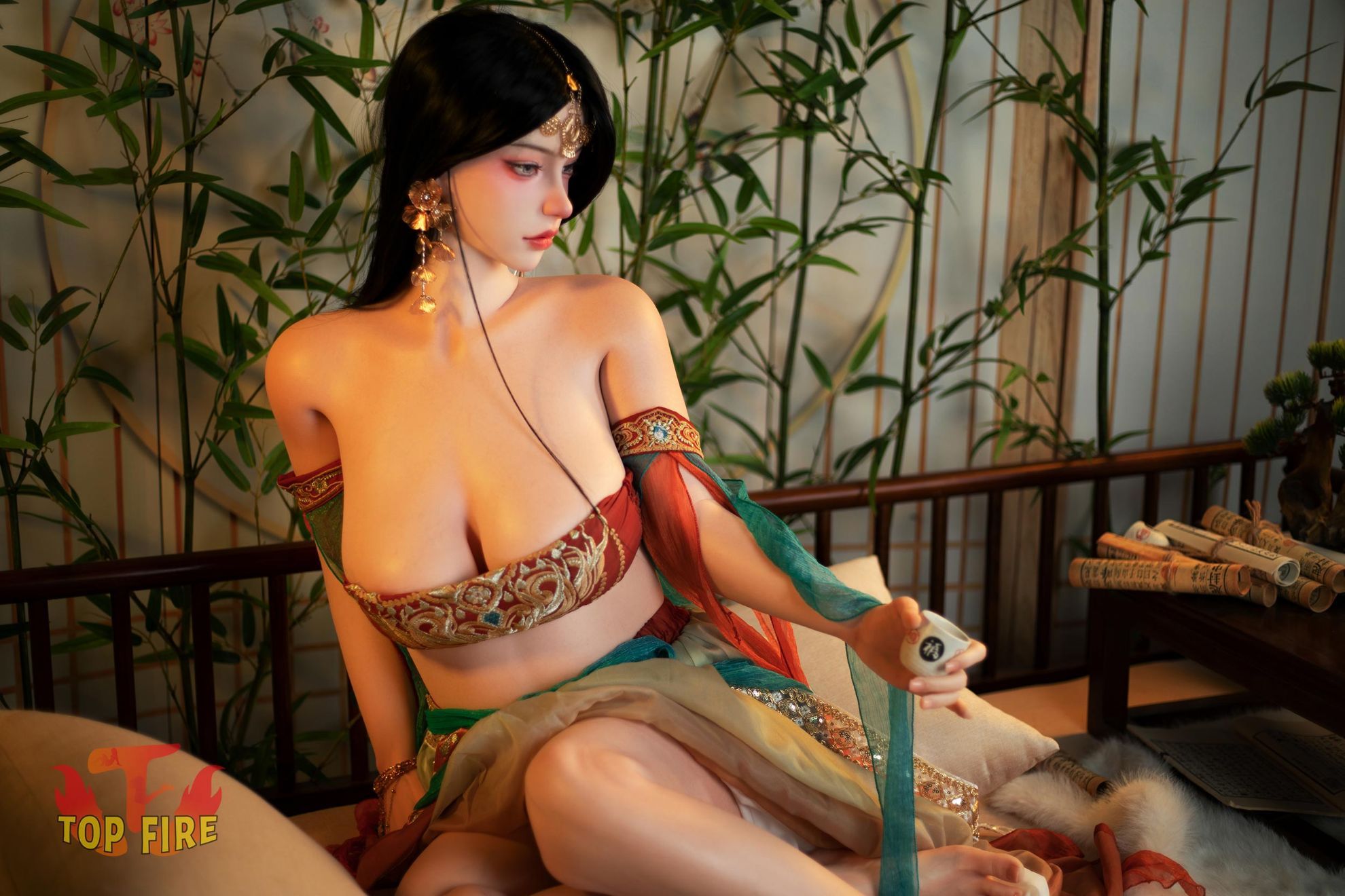 Picture of Top Fire Doll | 160cm/5ft3 Ultra Light Aria 160cm(5.25') T67# F-CUP Full Silicone Sex Doll