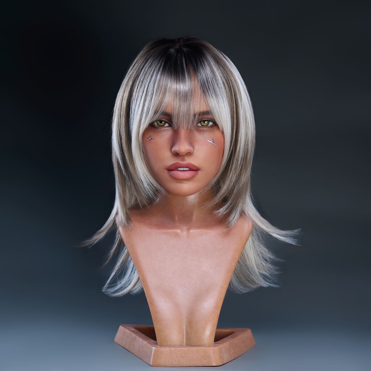 Picture of Real Lady IronAI Head