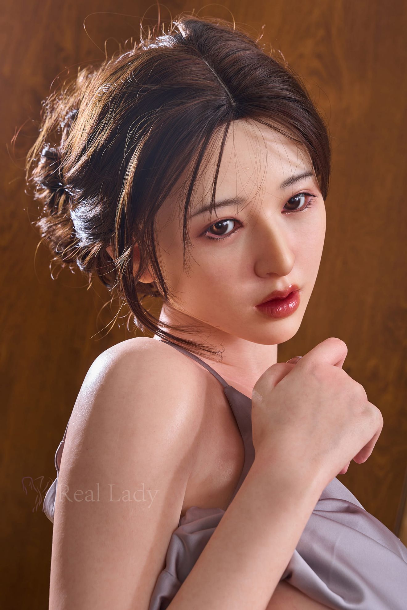 Picture of RealLady - 159cm/5ft3 H-cup Natural Silicone Sex Doll – Shizuka (ROS Max Head R7)