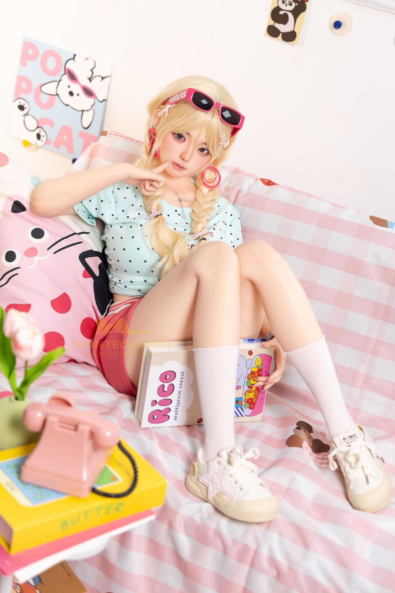 Picture of Irontech - 148cm/4ft10 B-cup Plus G1 Xia Ying Natural Silicone Cutie Sex Doll