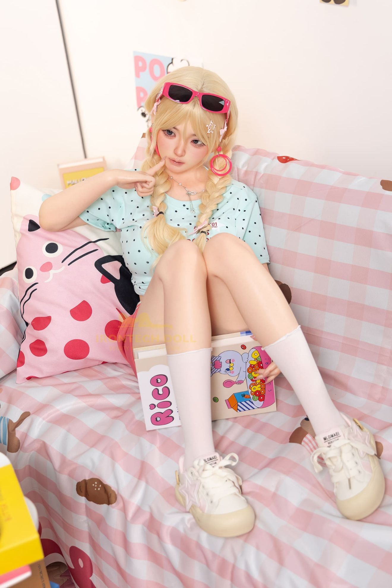 Picture of Irontech - 148cm/4ft10 B-cup Plus G1 Xia Ying Natural Silicone Cutie Sex Doll