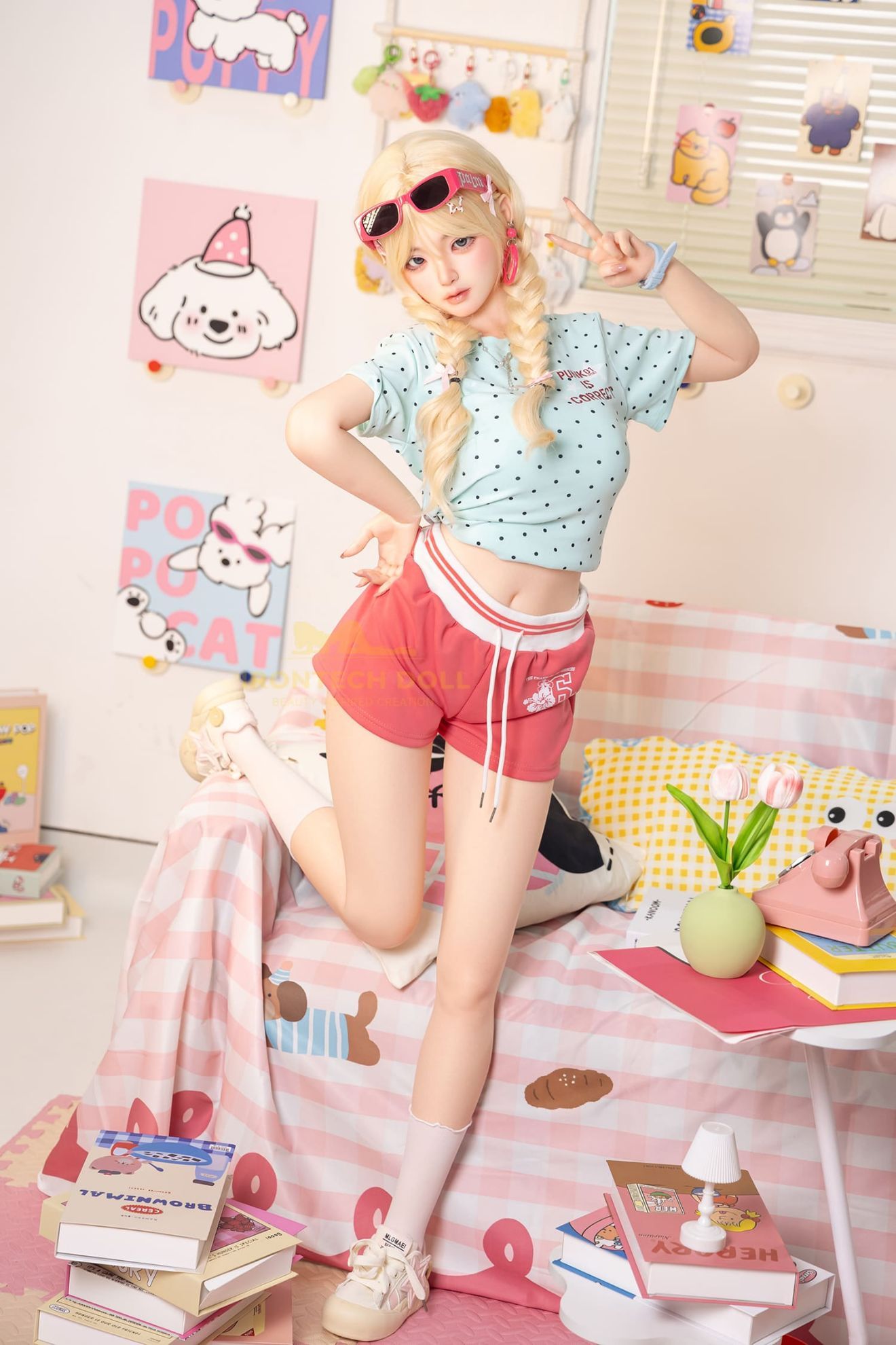 Picture of Irontech - 148cm/4ft10 B-cup Plus G1 Xia Ying Natural Silicone Cutie Sex Doll