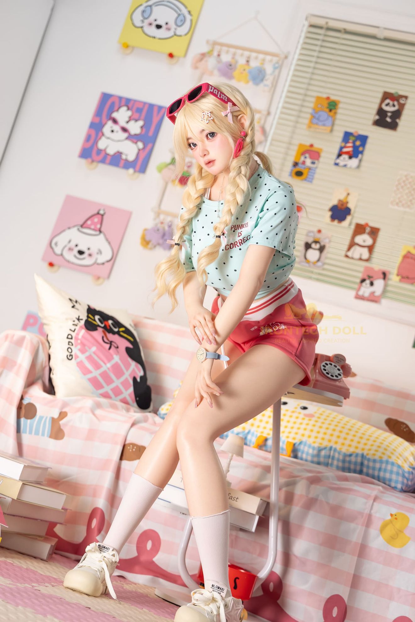 Picture of Irontech - 148cm/4ft10 B-cup Plus G1 Xia Ying Natural Silicone Cutie Sex Doll