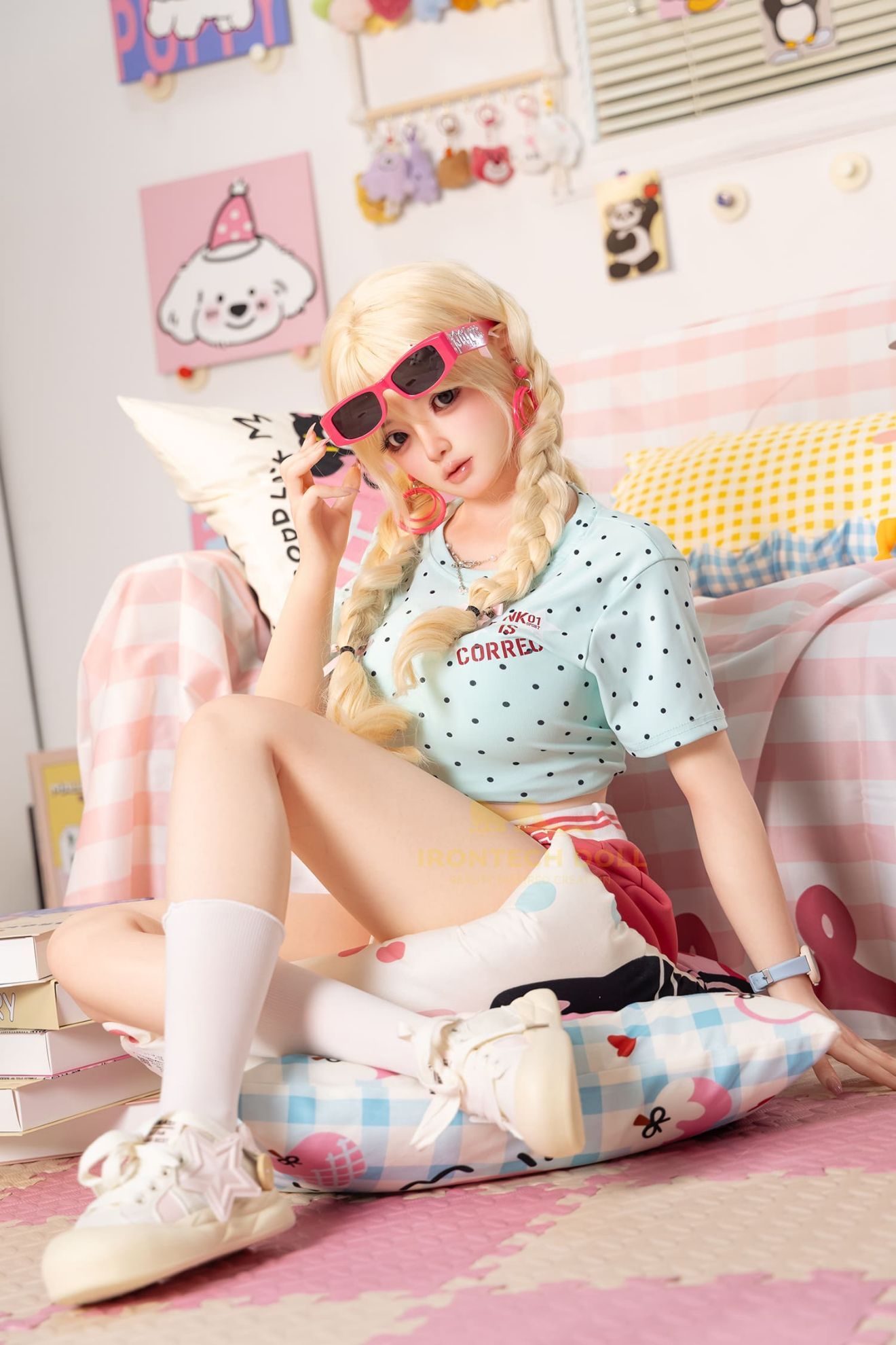 Picture of Irontech - 148cm/4ft10 B-cup Plus G1 Xia Ying Natural Silicone Cutie Sex Doll