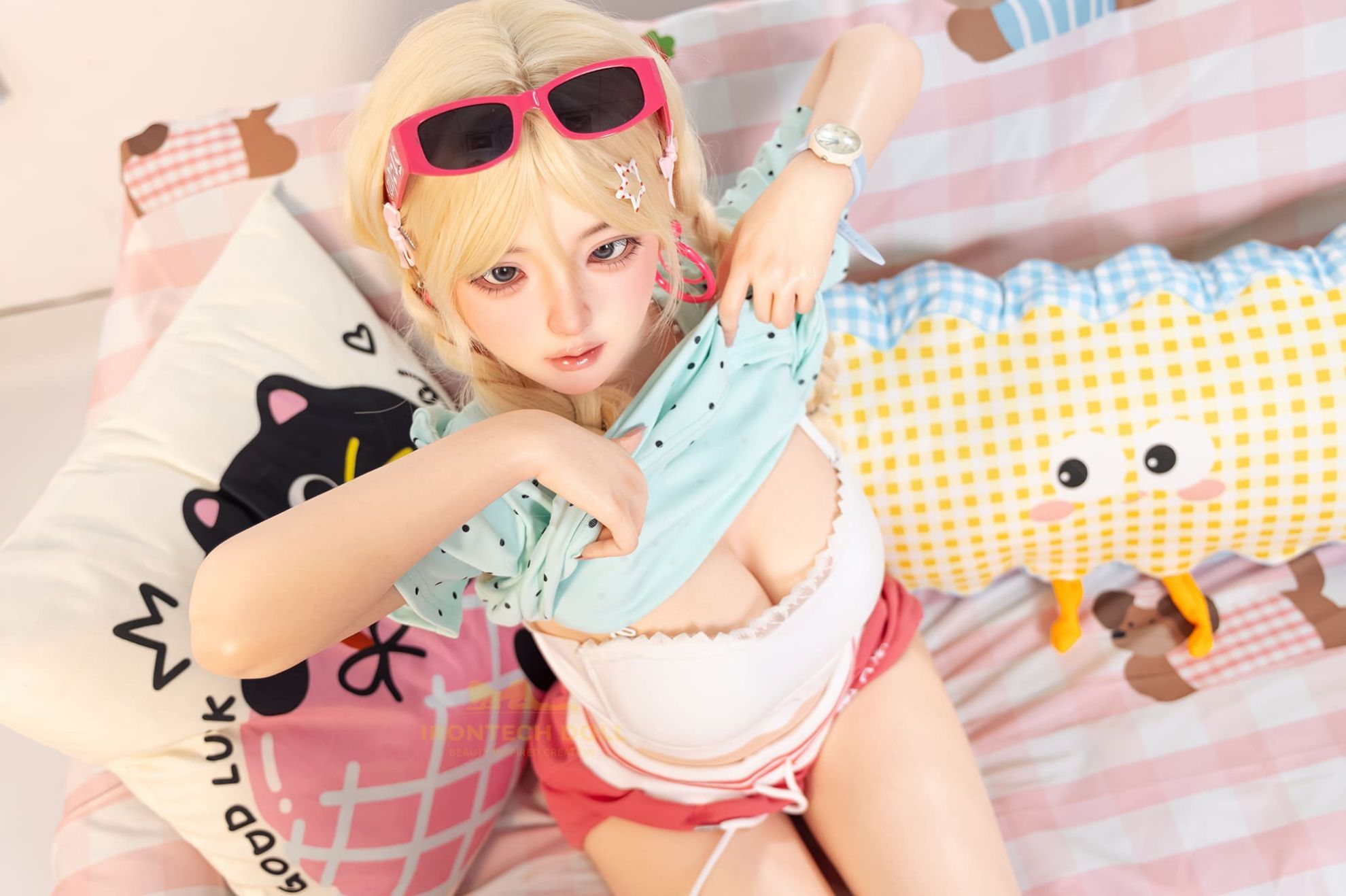 Picture of Irontech - 148cm/4ft10 B-cup Plus G1 Xia Ying Natural Silicone Cutie Sex Doll