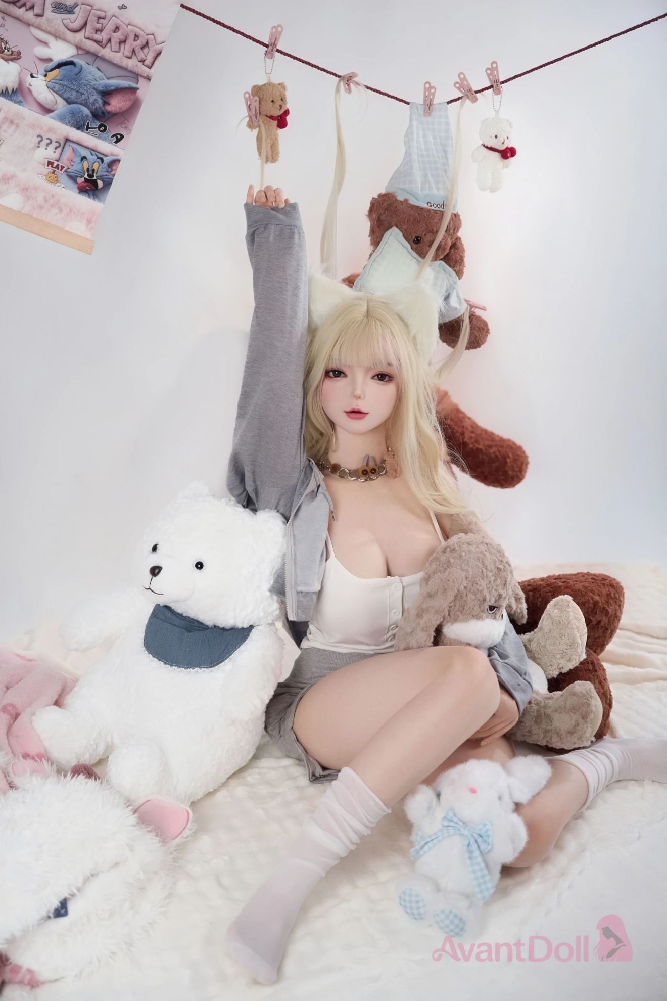 Picture of 165cm/5ft5 F Cup Ultra-Realistic Silicone Doll - Rine