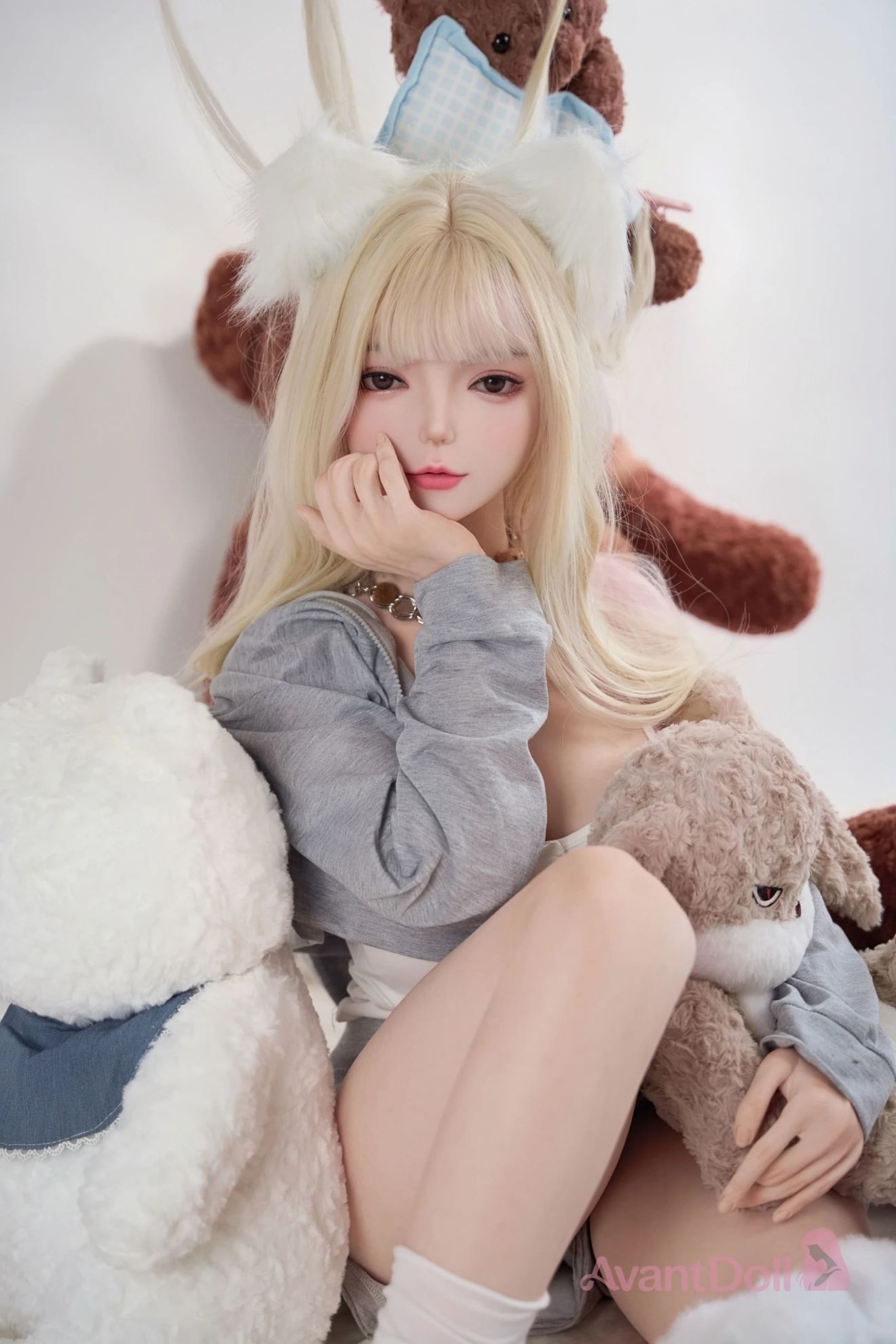 Picture of 165cm/5ft5 F Cup Ultra-Realistic Silicone Doll - Rine