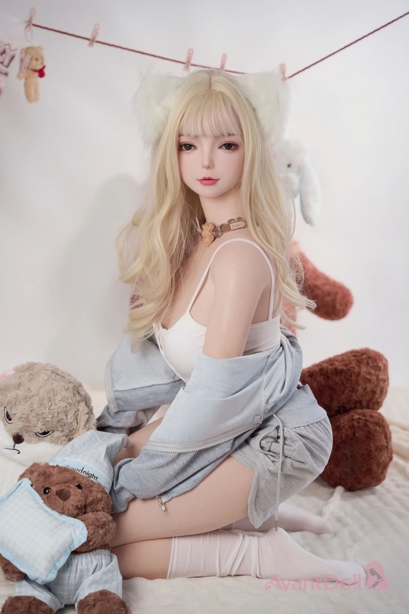 Picture of 165cm/5ft5 F Cup Ultra-Realistic Silicone Doll - Rine