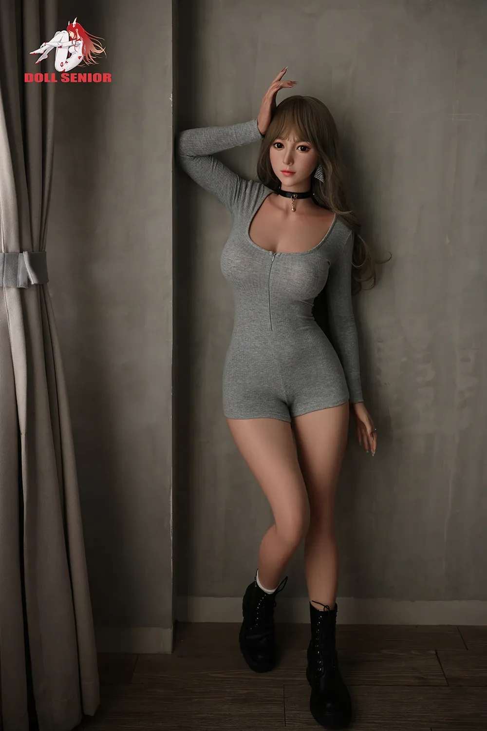 Picture of 163cm/5ft4 E-cup Silicone Head Sex Doll – Athena