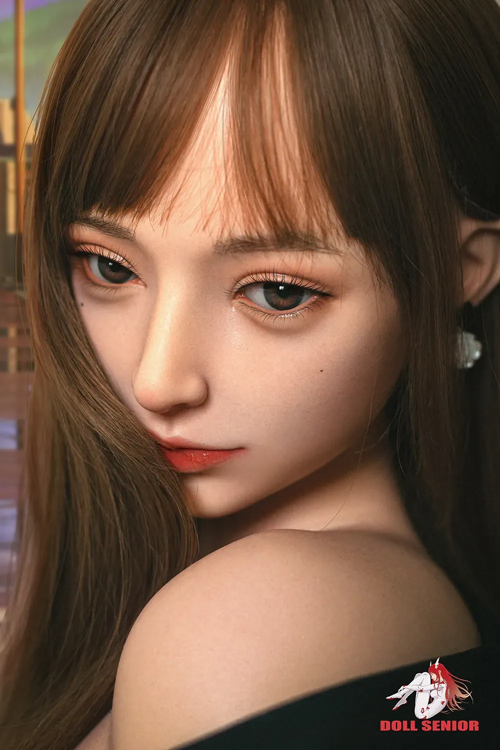 Picture of 163cm/5ft4 E-cup Silicone Head Sex Doll – Mengshu