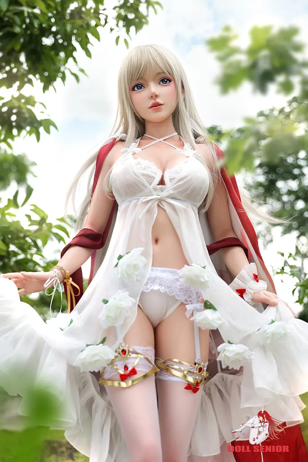 Picture of 148cm/4ft10 D-cup Silicone Head Sex Doll – Jike