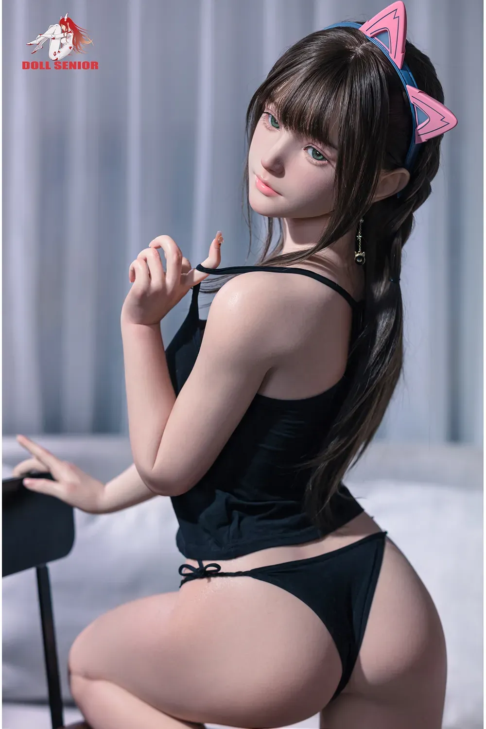 Picture of 148cm/4ft10 D-cup Silicone Head Sex Doll – Miye