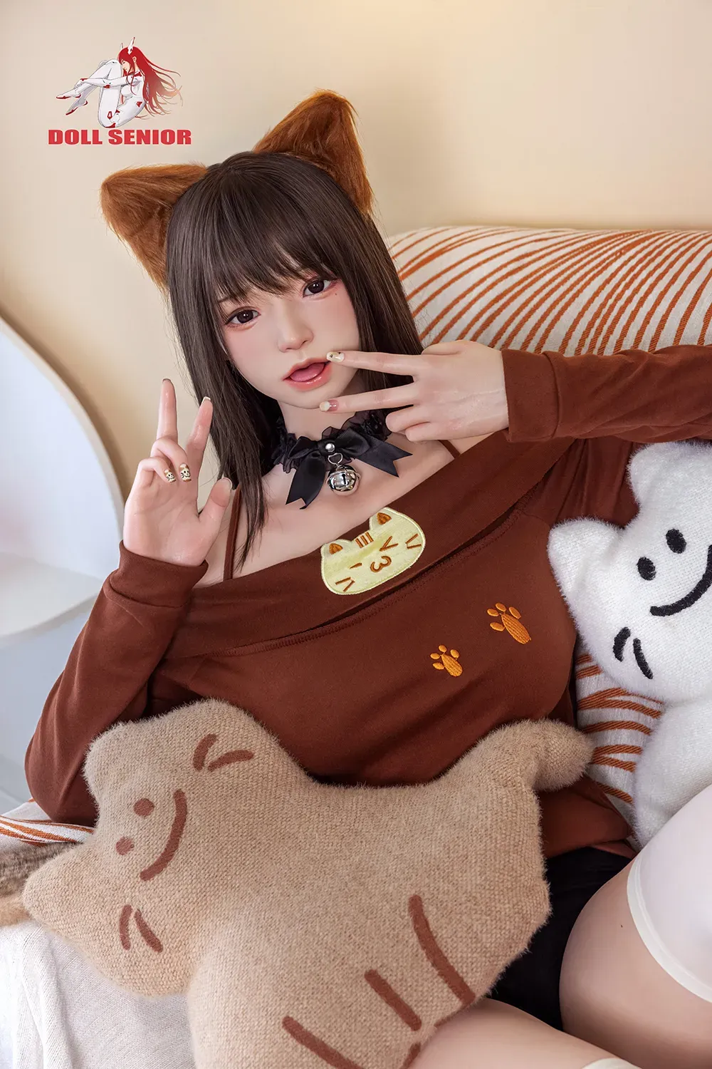Picture of 163cm/5ft4 E-cup Silicone Head Sex Doll – Meixiao