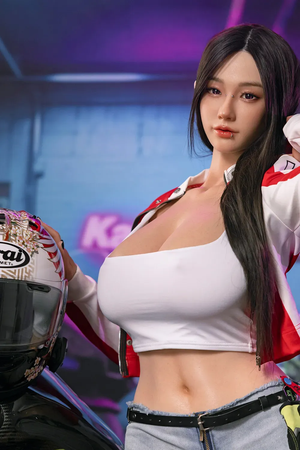Picture of 170cm/5ft7 G-cup Silicone Sex Doll – Wuxue (Real Skin Texture Version)