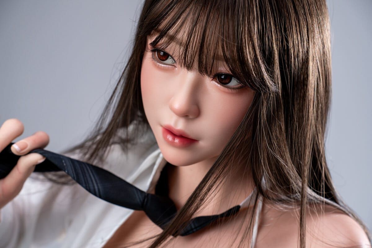 Picture of Fudoll 166cm (5.45ft) Full Size Silicone Asian Sex Doll with Real Skin Texture Tan Xingyue