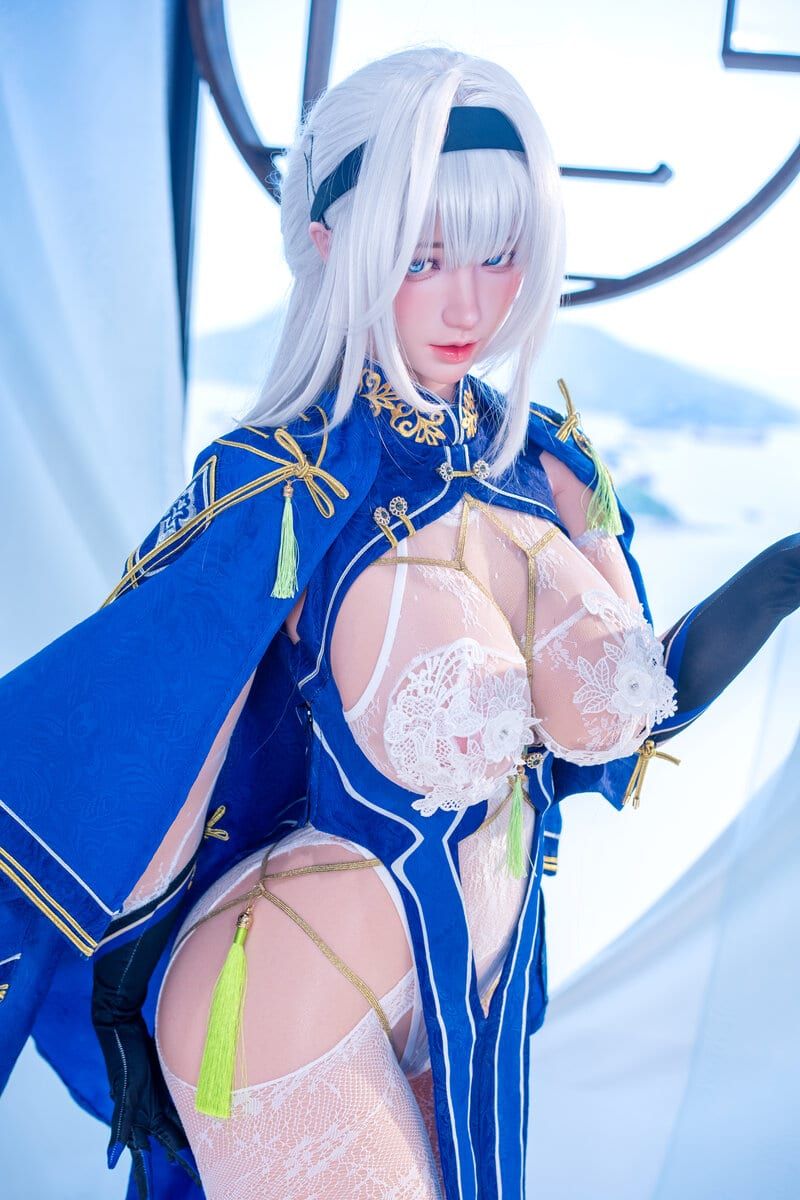 Picture of Fu doll 166cm (5.45ft) Silicone Sex Doll Zhang Yinxi With Real Skin Texture