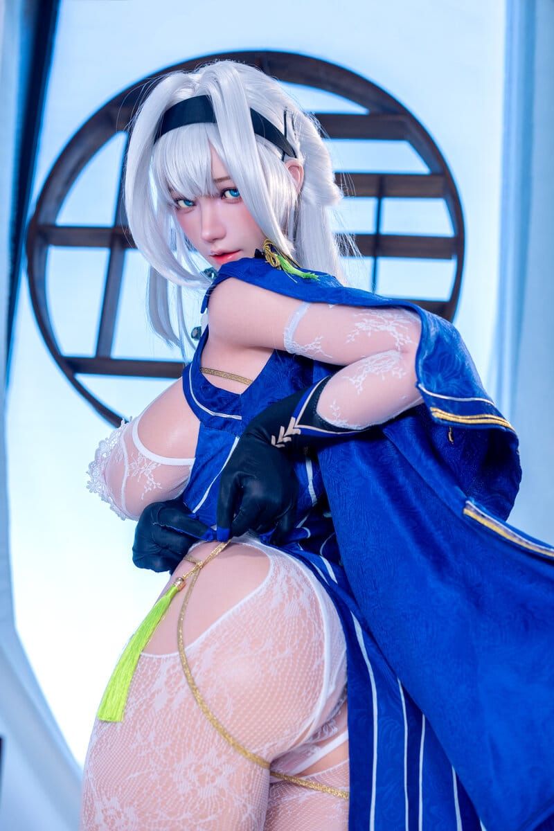 Picture of Fu doll 166cm (5.45ft) Silicone Sex Doll Zhang Yinxi With Real Skin Texture
