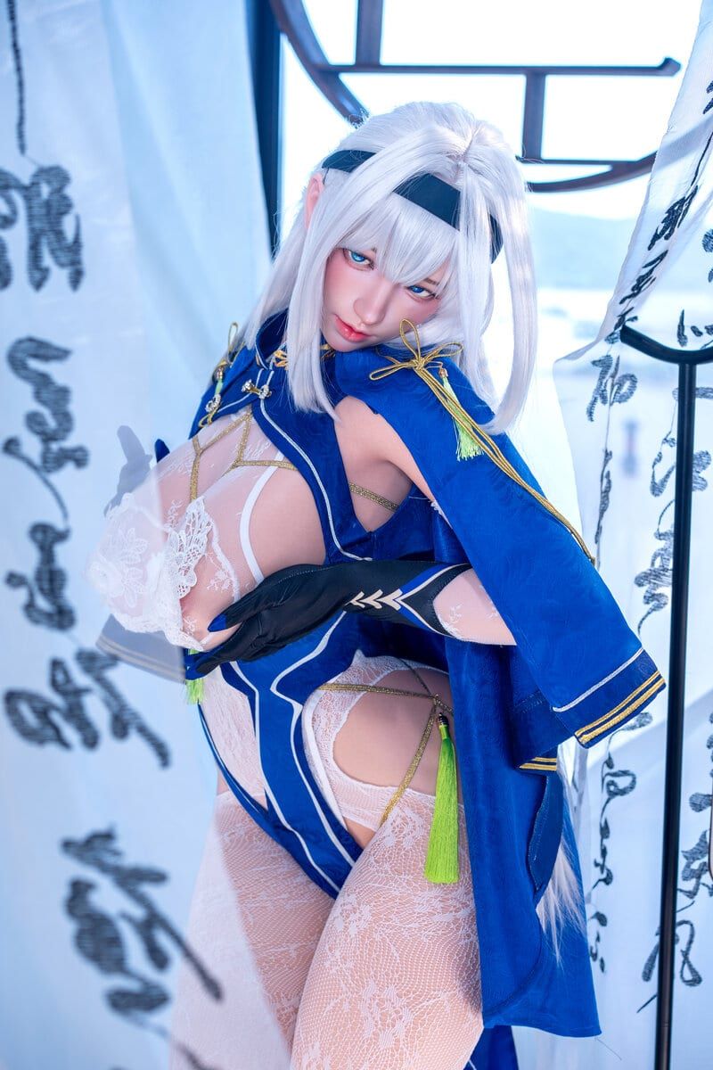Picture of Fu doll 166cm (5.45ft) Silicone Sex Doll Zhang Yinxi With Real Skin Texture