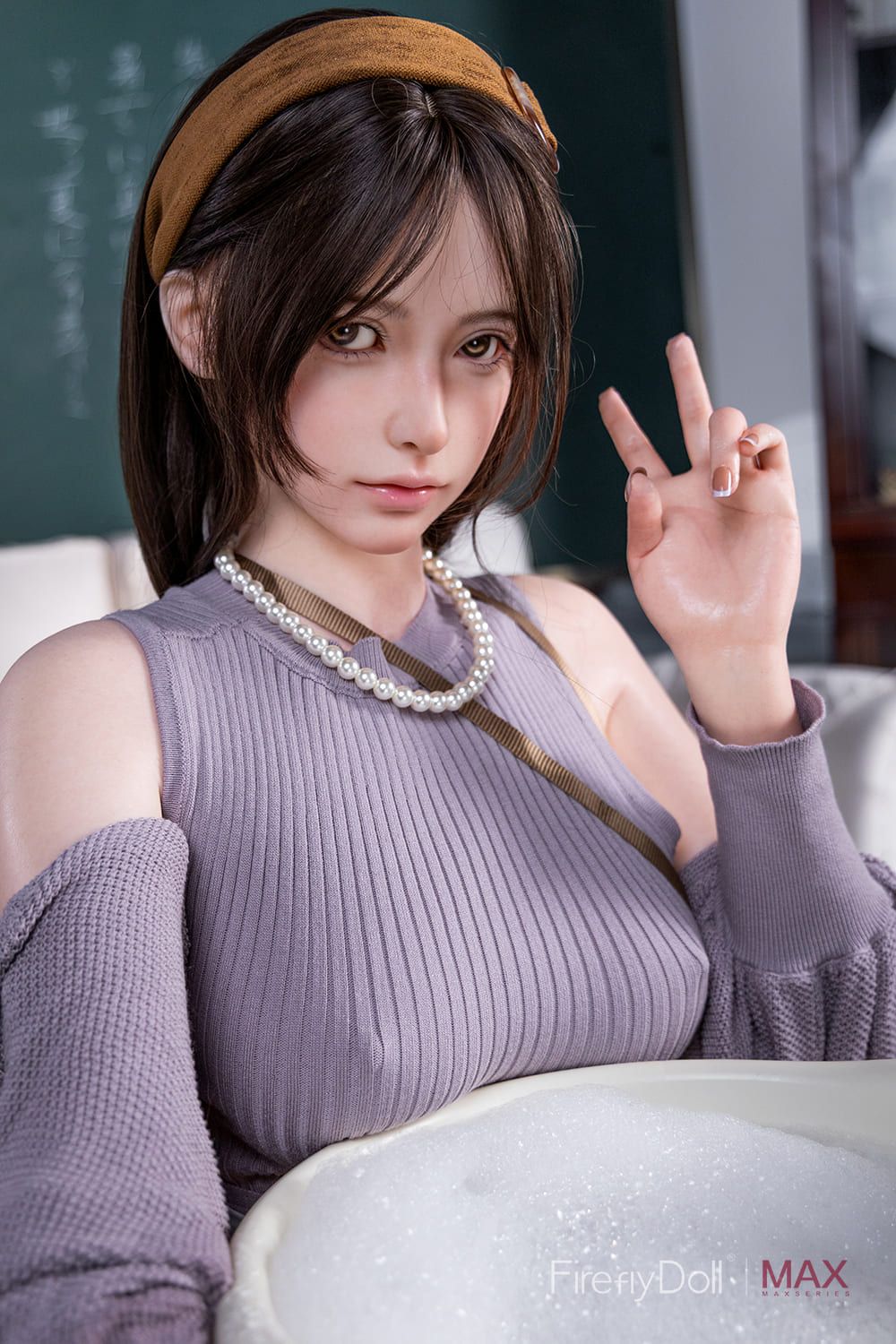 Picture of Firefly Doll Haruko Pearl Confidante 165cm Fair Skin MAX Silicone Sex Doll