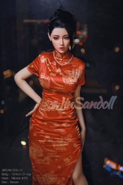 Picture of 164cm/5ft5 D-cup Silicone Head Sex Doll – June Nico